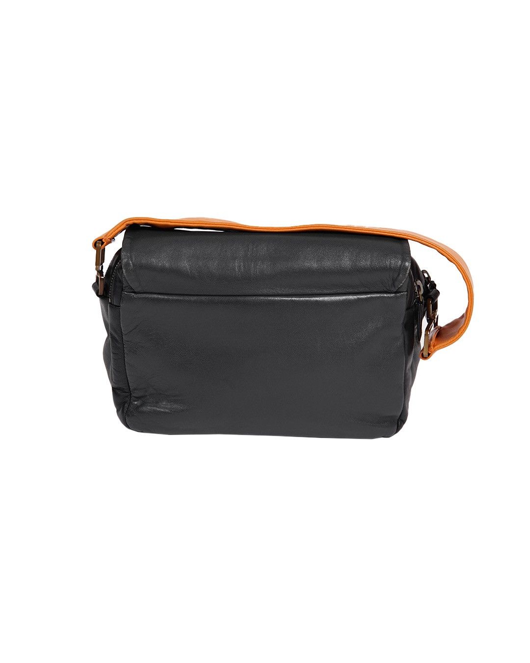 Prada Prada S/S2001 Leather Bag in Black/Orange Size ONE SIZE - 5 Thumbnail