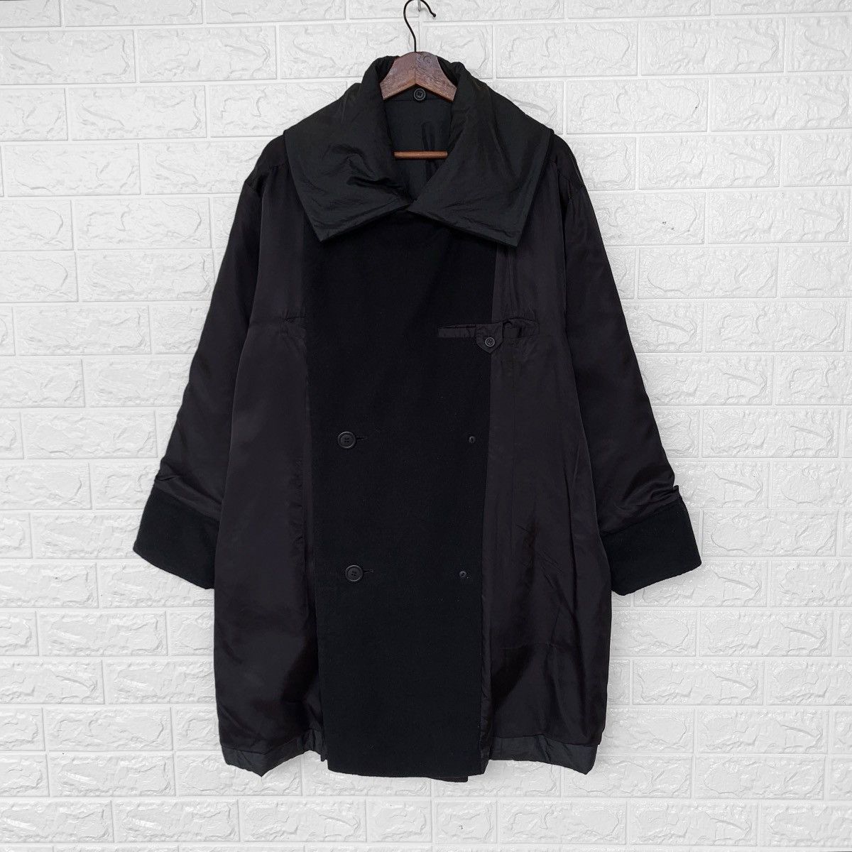 Issey Miyake Issey Miyake Windcoat Nylon Reversible Long Jacket Size US L / EU 52-54 / 3 - 15 Thumbnail
