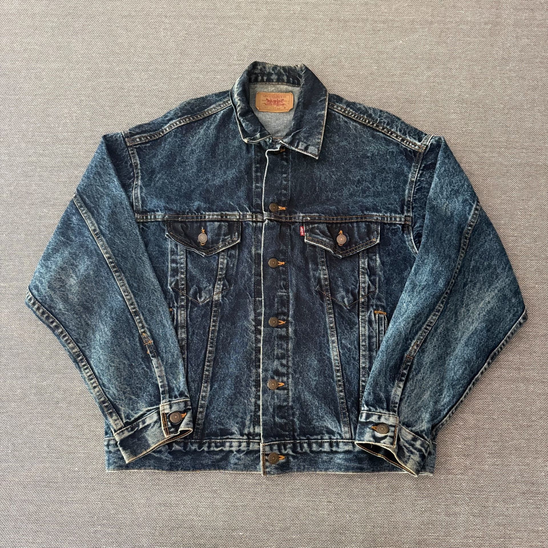Levi's Vintage Clothing Levi's LVC70507 American Washed Denim Jacket Size US M / EU 48-50 / 2 - 1 Thumbnail
