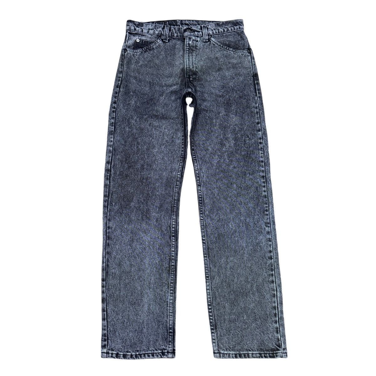 Levi's Vintage 90s Levis 505 Black Acid Wash Jeans Size US 30 / EU 46 - 1 Thumbnail