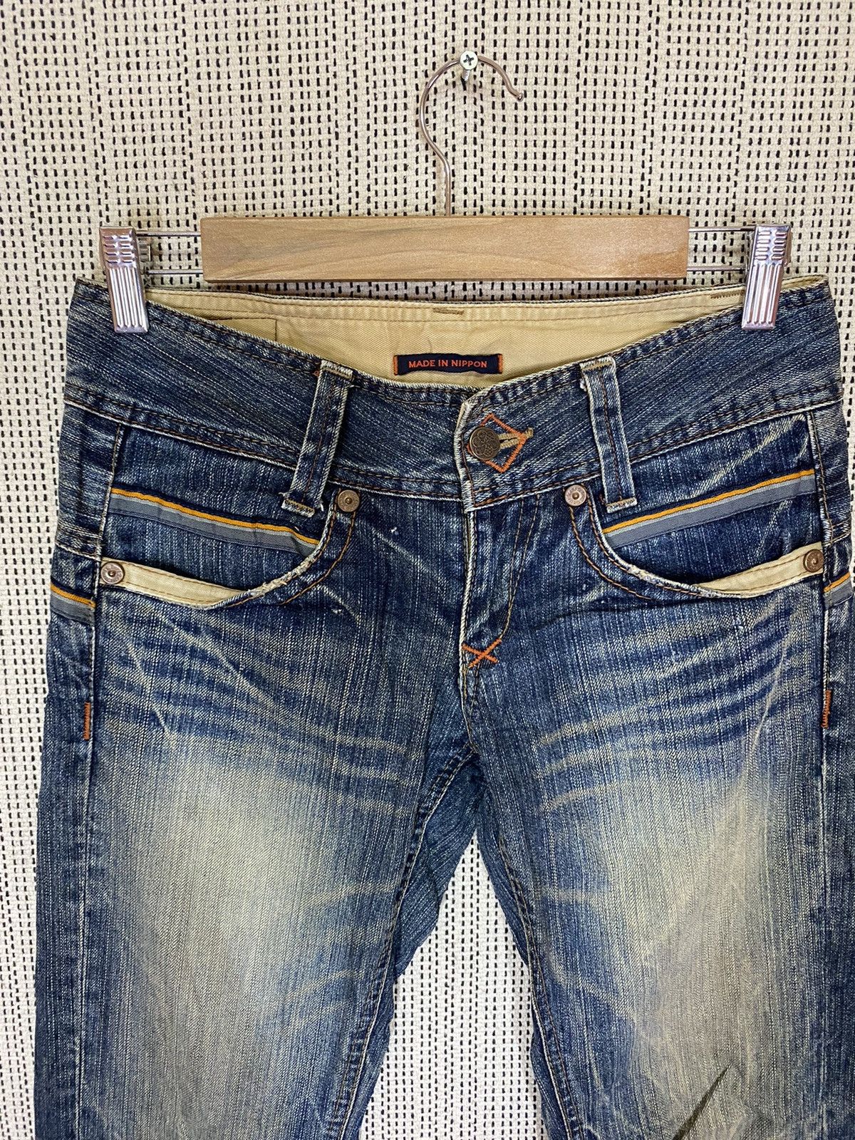 GOSTAR DE FUGA × Japanese Brand ‼️JAPANASE BRAND ET DENIM FLARED DISTRESSED‼️ Size US 29 - 4 Thumbnail