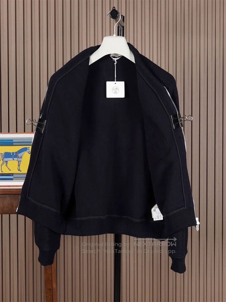 Hermes Hermes Thick Cashmere Jacket Size US L / EU 52-54 / 3 - 4 Thumbnail
