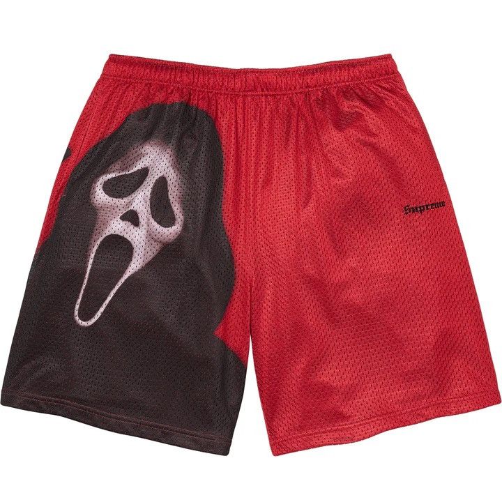 Supreme Supreme Ghostface Mesh Short Red SS26 Size US 34 / EU 50 - 1 Thumbnail
