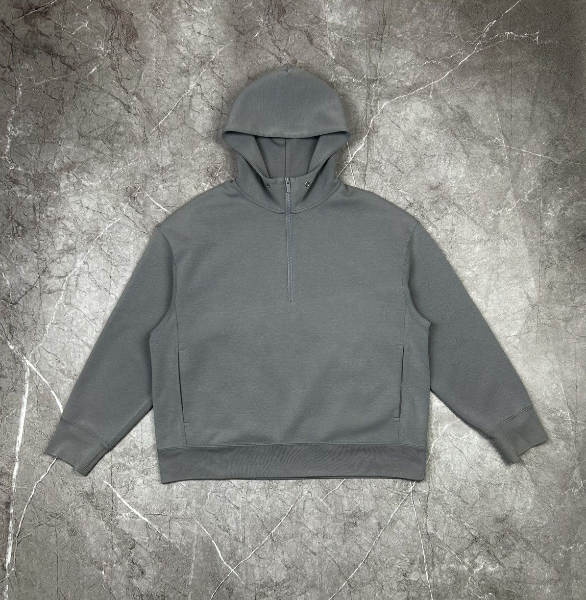 Jil Sander × Uniqlo Jil Sander x Uniqlo +J Dry Sweat Half-Zip 17 Pullover Hoodie Size US M / EU 48-50 / 2 - 2 Thumbnail