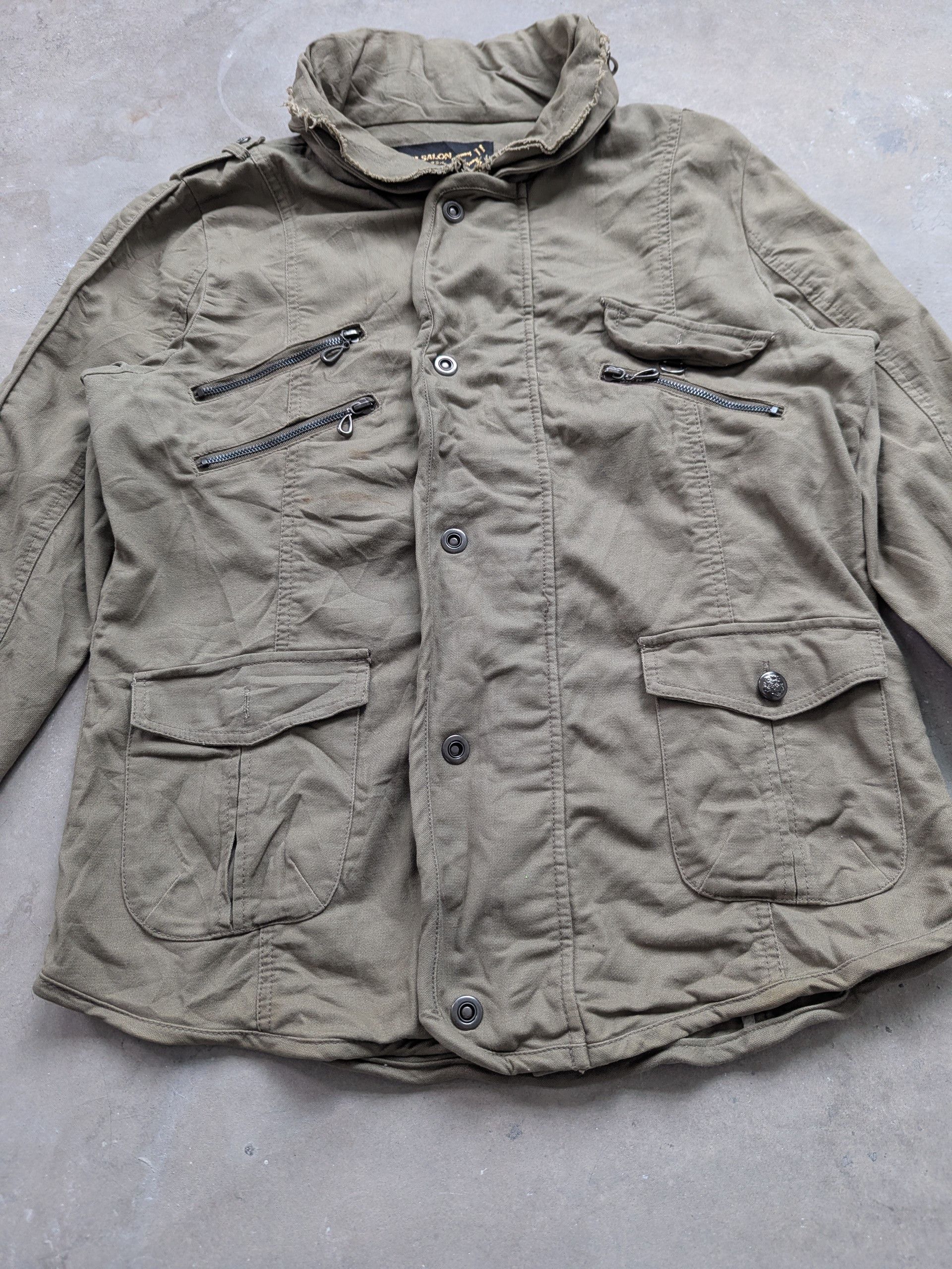 Japanese Brand × Le Grande Bleu (L.G.B.) × Vintage Vintage Distressed Bondage Jacket LGB Style Size M / US 6-8 / IT 42-44 - 8 Thumbnail