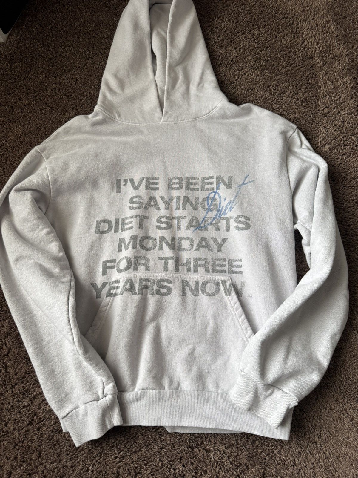 Diet Starts Monday Diet Starts Monday Three Years Hoodie Sweatshirt Size US L / EU 52-54 / 3 - 1 Thumbnail
