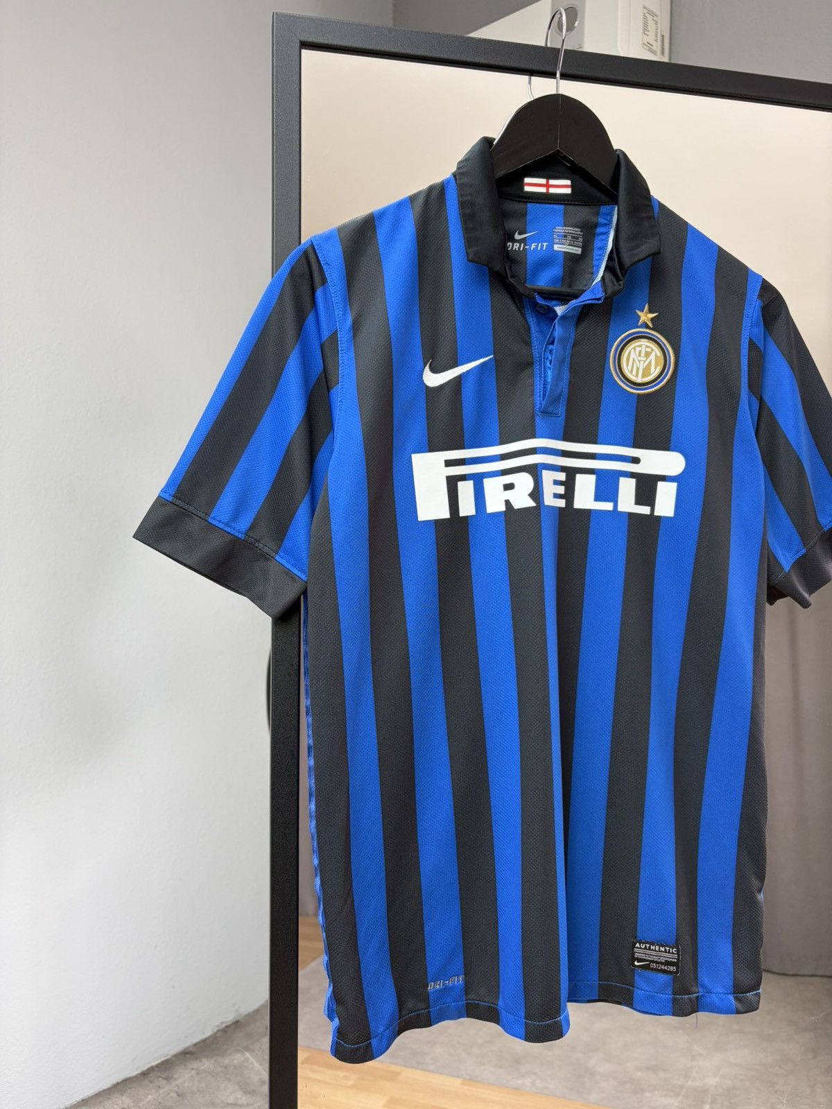 Nike Nike Inter Milan Home Kit Football Jersey 2012 Tee Size US S / EU 44-46 / 1 - 2 Thumbnail