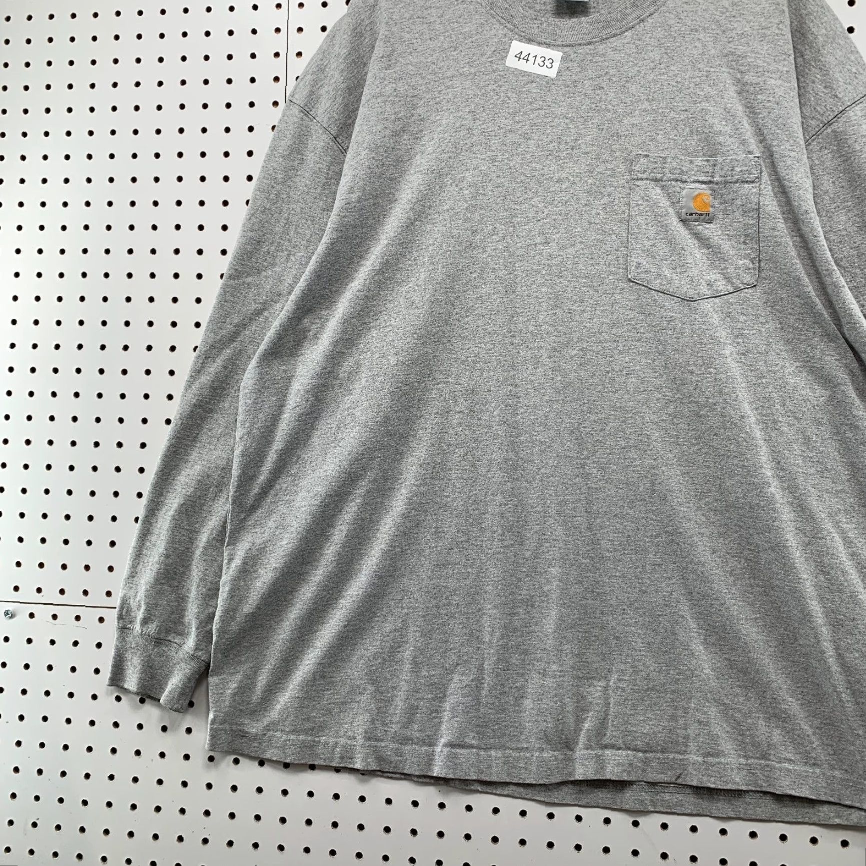 Carhartt Carhartt Pocket Long Sleeve Shirt Mens 2XL Gray Work Wear Cotton Knit Crew Neck with Pockets Mens 2XL Gray Carhartt Shirt Size US XXL / EU 58 / 5 - 3 Thumbnail