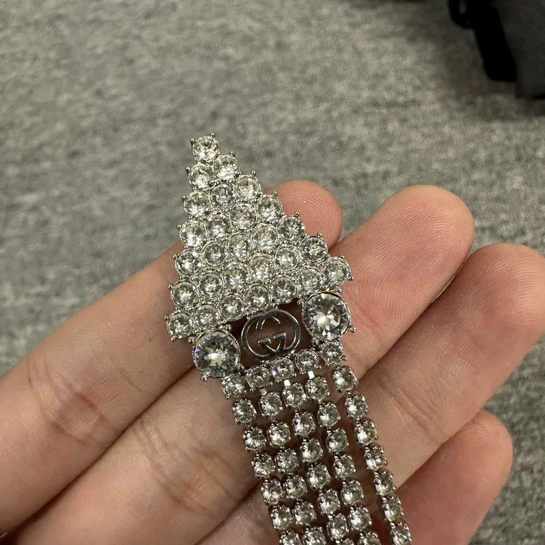 Gucci Gucci crystal tassel earrings-2507 Size ONE SIZE - 4 Thumbnail