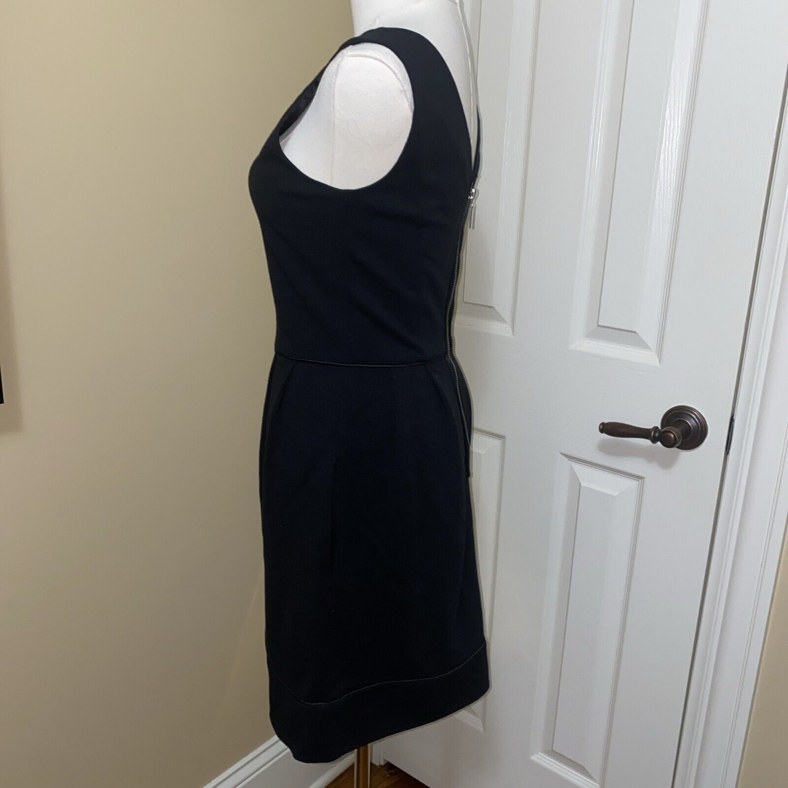 Diane von Furstenberg DIANE VON FURSTENBERG DVF WOMEN'S 2 BLACK DRESS Pockets Size XS / US 0-2 / IT 36-38 - 5 Thumbnail
