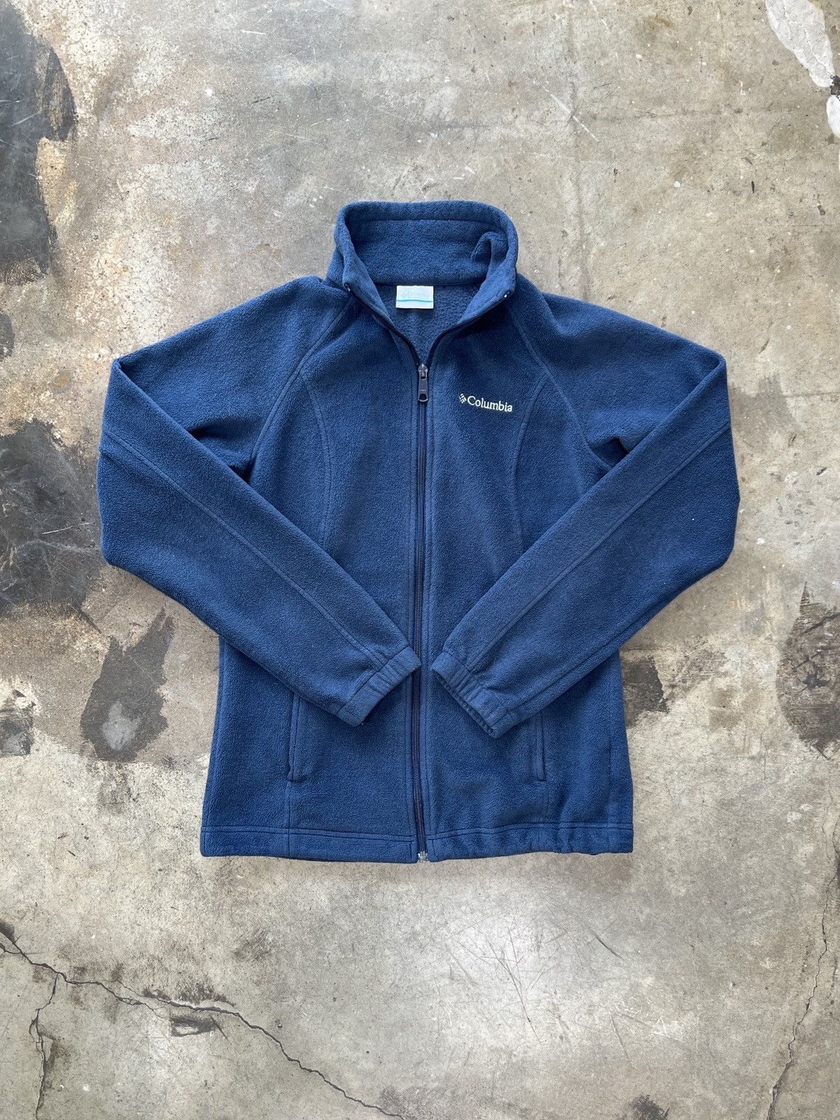 Columbia Columbia Fleece Full Zip Up Jacket Navy Small Size US S / EU 44-46 / 1 - 2 Thumbnail
