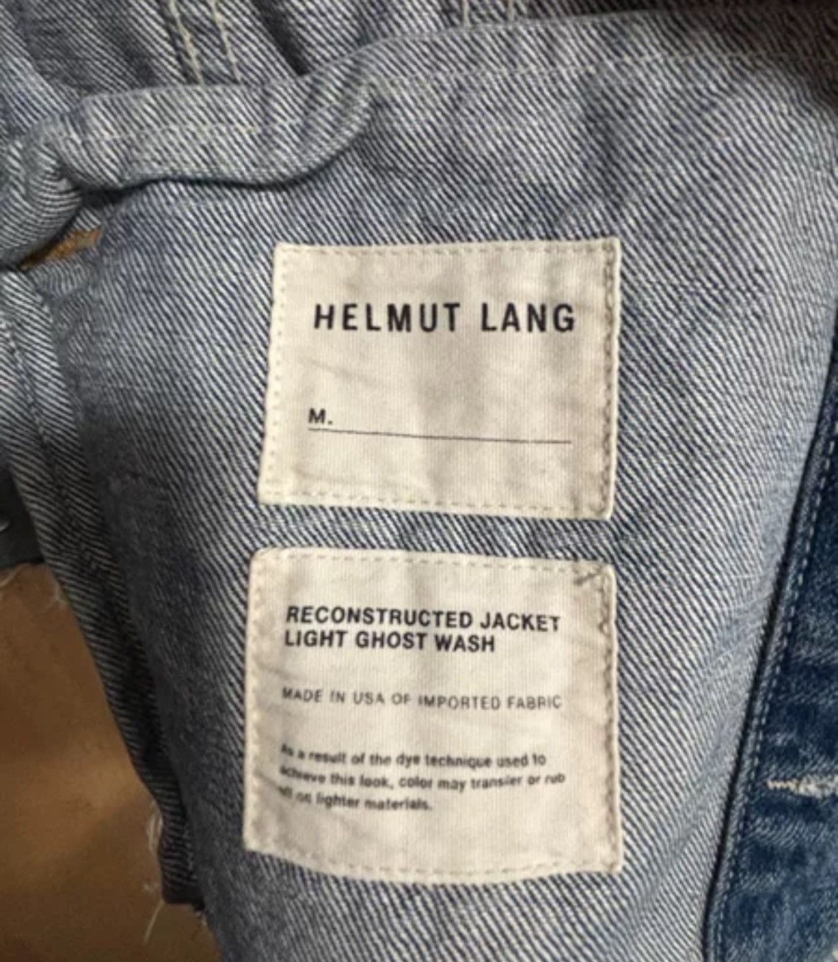 Helmut Lang Helmut Lang destroys denim jacket 2412-Nextarrow Size US S / EU 44-46 / 1 - 3 Thumbnail