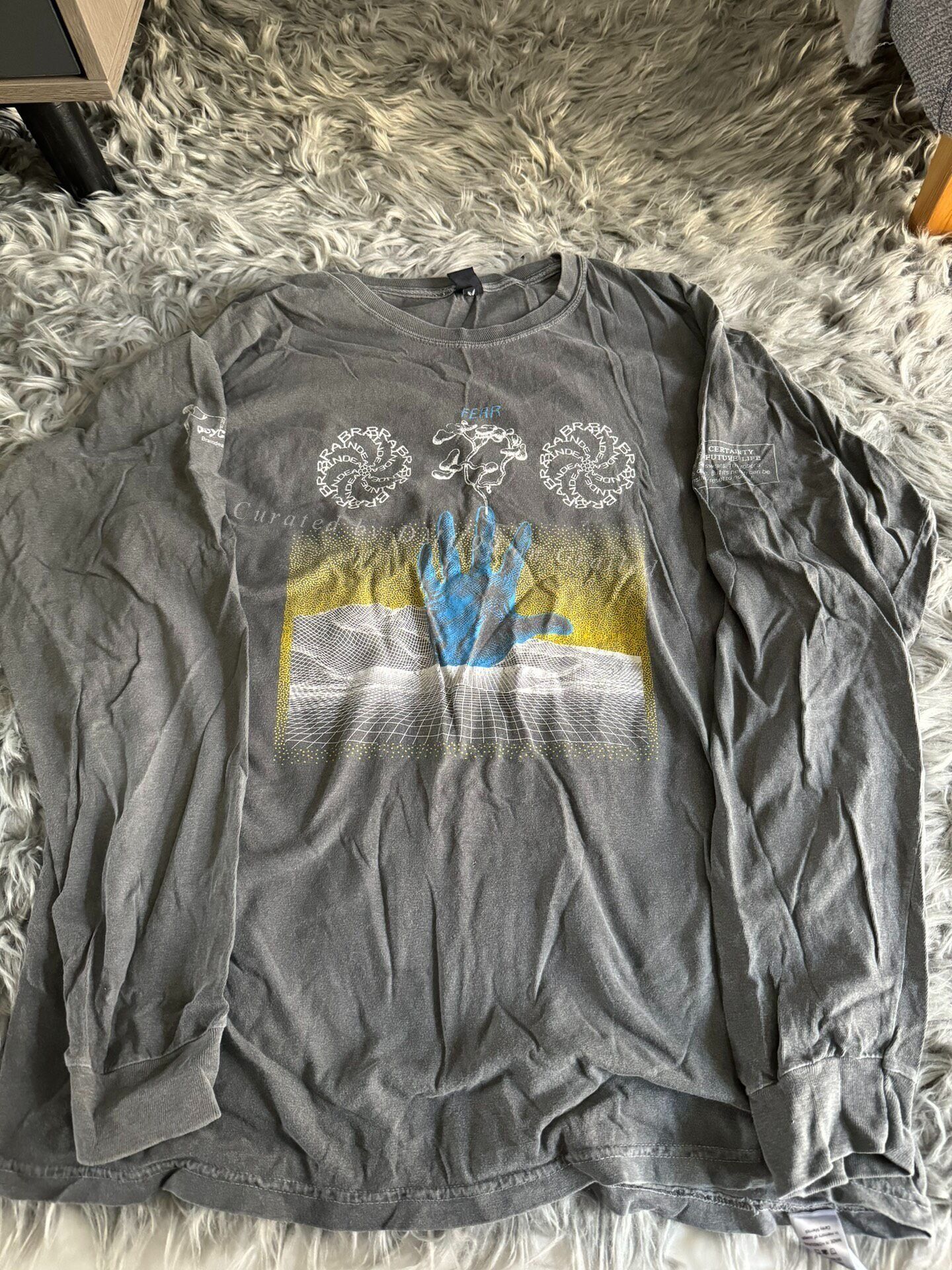 Brain Dead Braindead Foam Print Long Sleeve Top Size US L / EU 52-54 / 3 - 1 Thumbnail