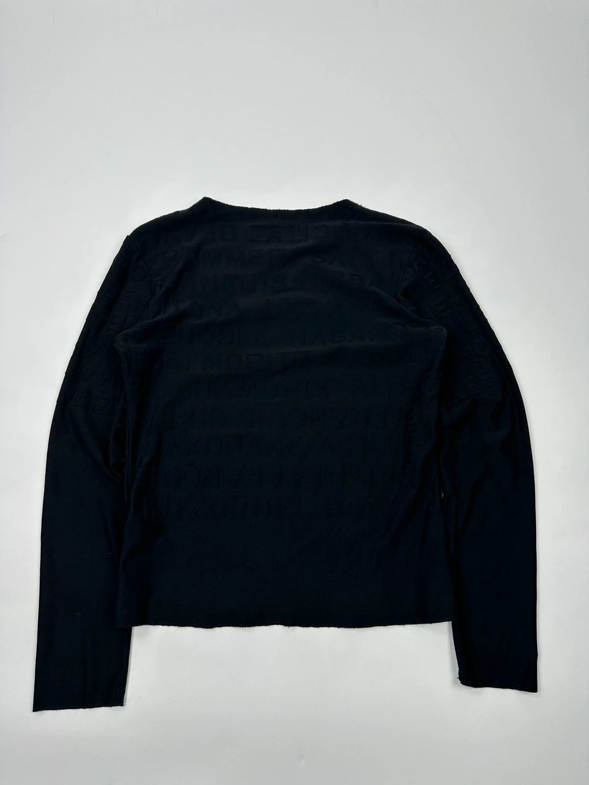 Marithe + Francois Girbaud Marithé + François Girbaud 90s Actlive Black Longsleeves Size L / US 10 / IT 46 - 6 Thumbnail