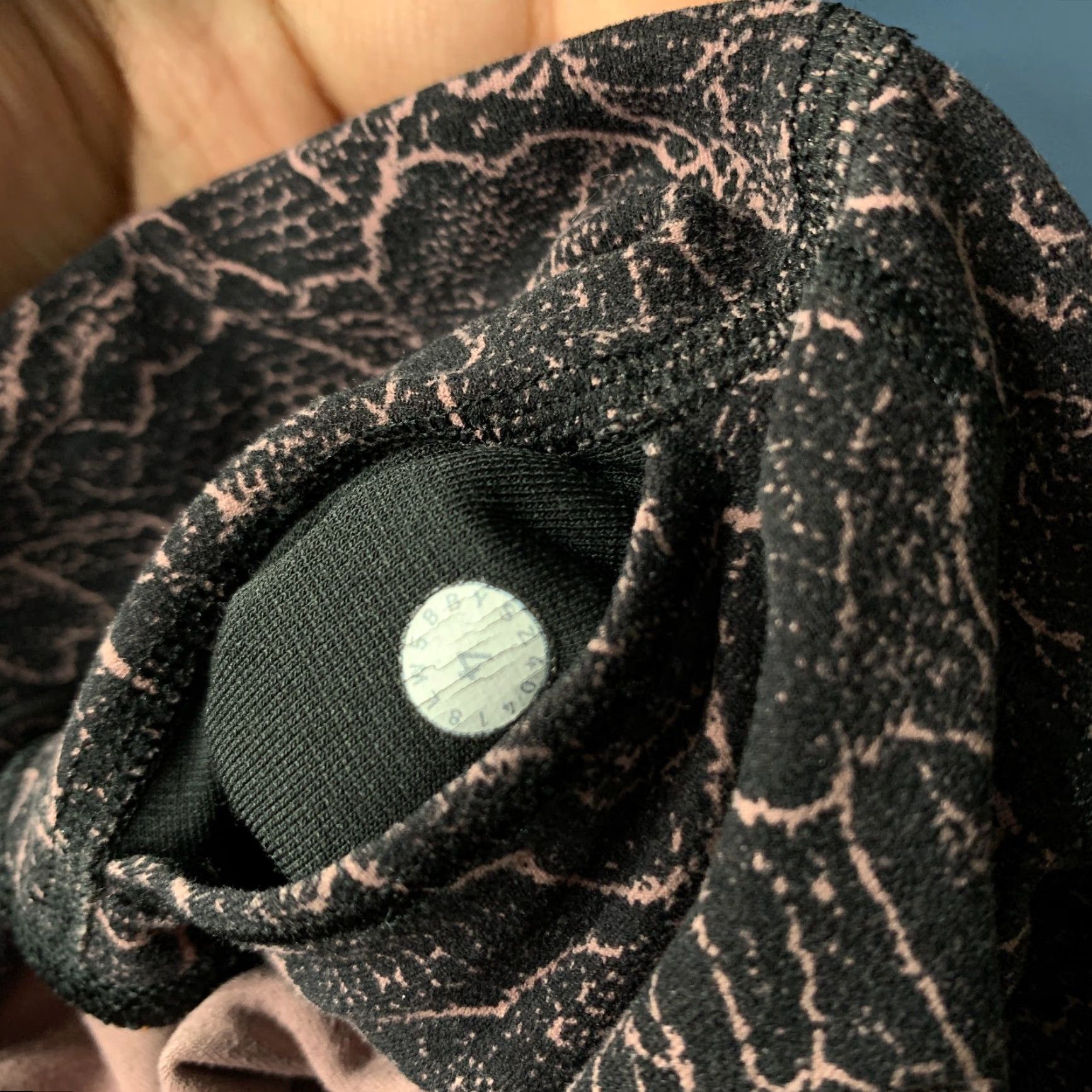 Lululemon VINTAGE Lululemon Align Leggings Womens Size 4 Black Purple Yoga Skinny Ankle 24x28 Size 27" / US 4 / IT 40 - 3 Thumbnail