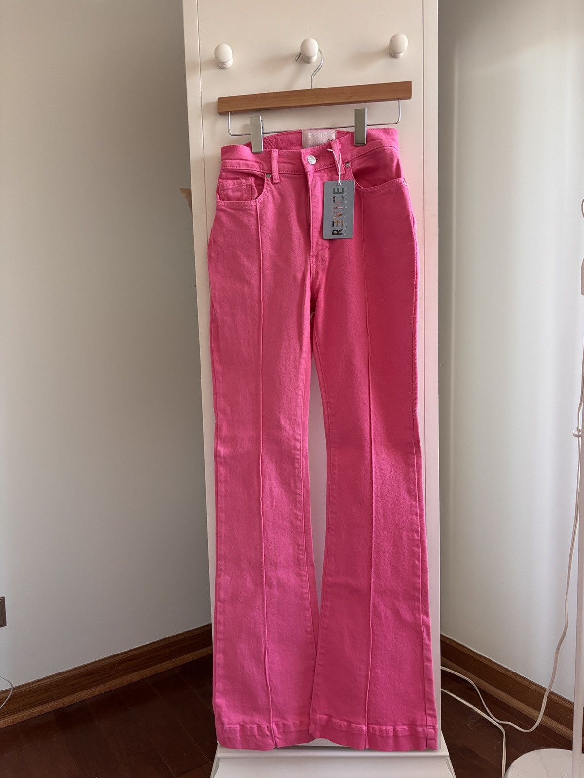 Other NEVER WORN Pink Revice Denim *COWBOY CARTER* *BARBIE* Size 27" / US 4 / IT 40 - 2 Thumbnail