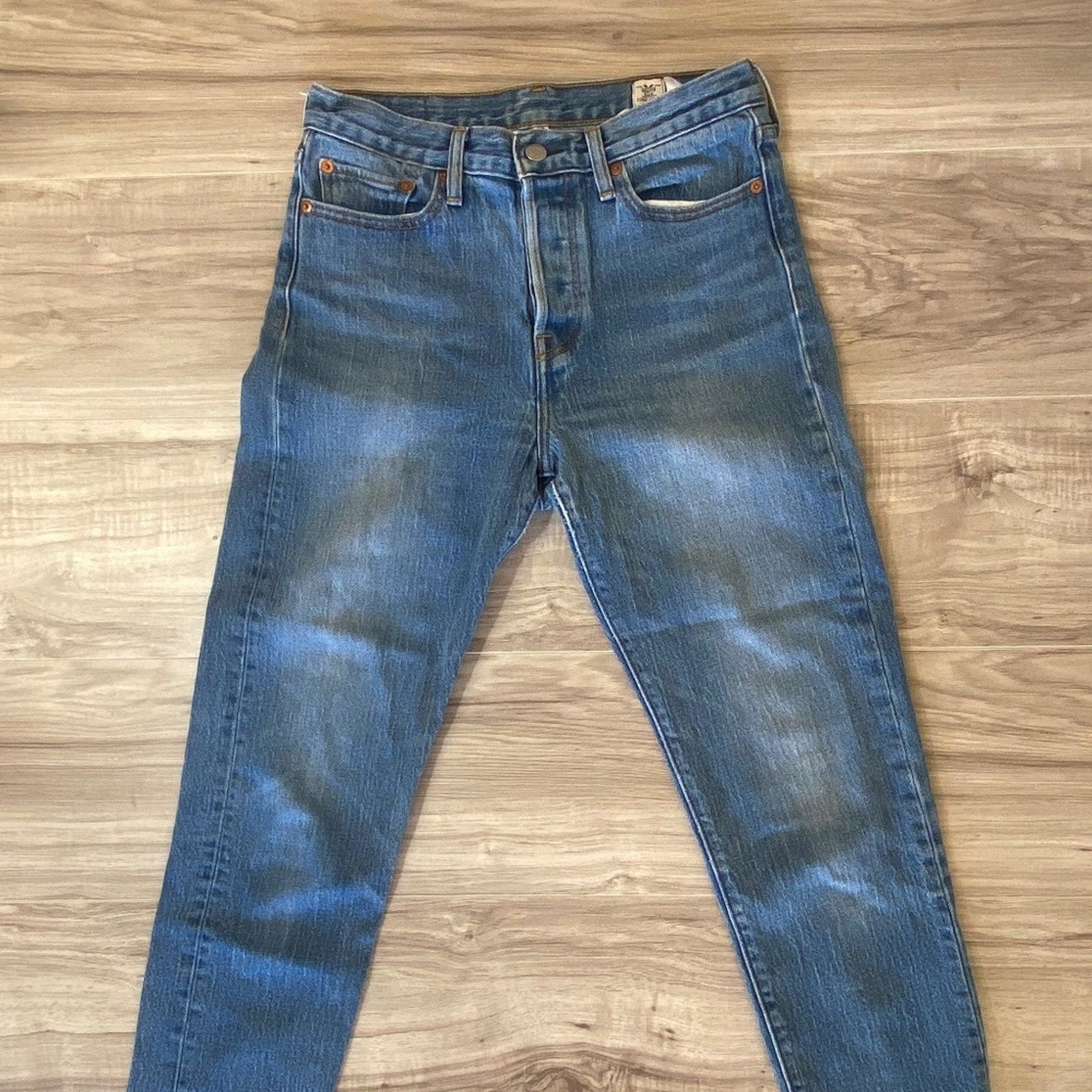 Levi's Levi's White Oak Cone Denim High-Rise Button Fly - 28 Size 28" / US 6 / IT 42 - 4 Thumbnail