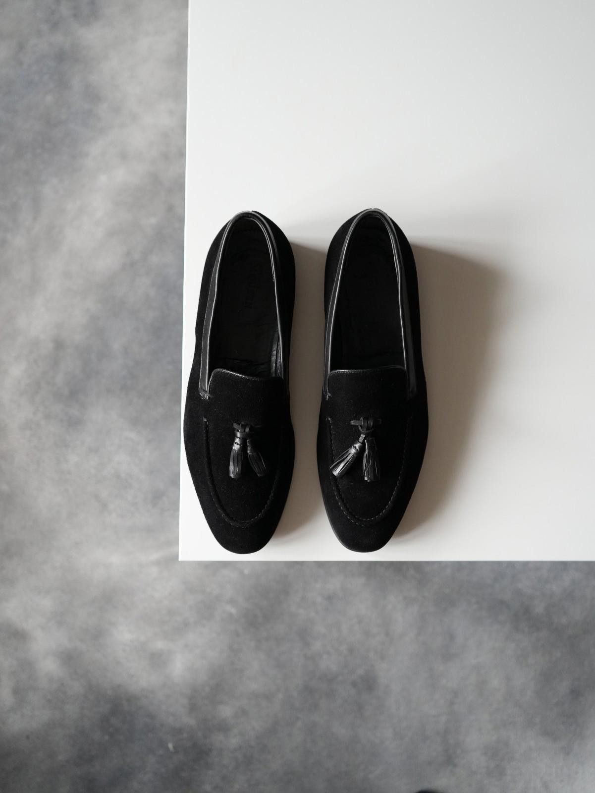 Alexander McQueen Alexander McQueen Tassel Suede Black Loafers Men US8 Size US 7 / EU 40 - 4 Thumbnail