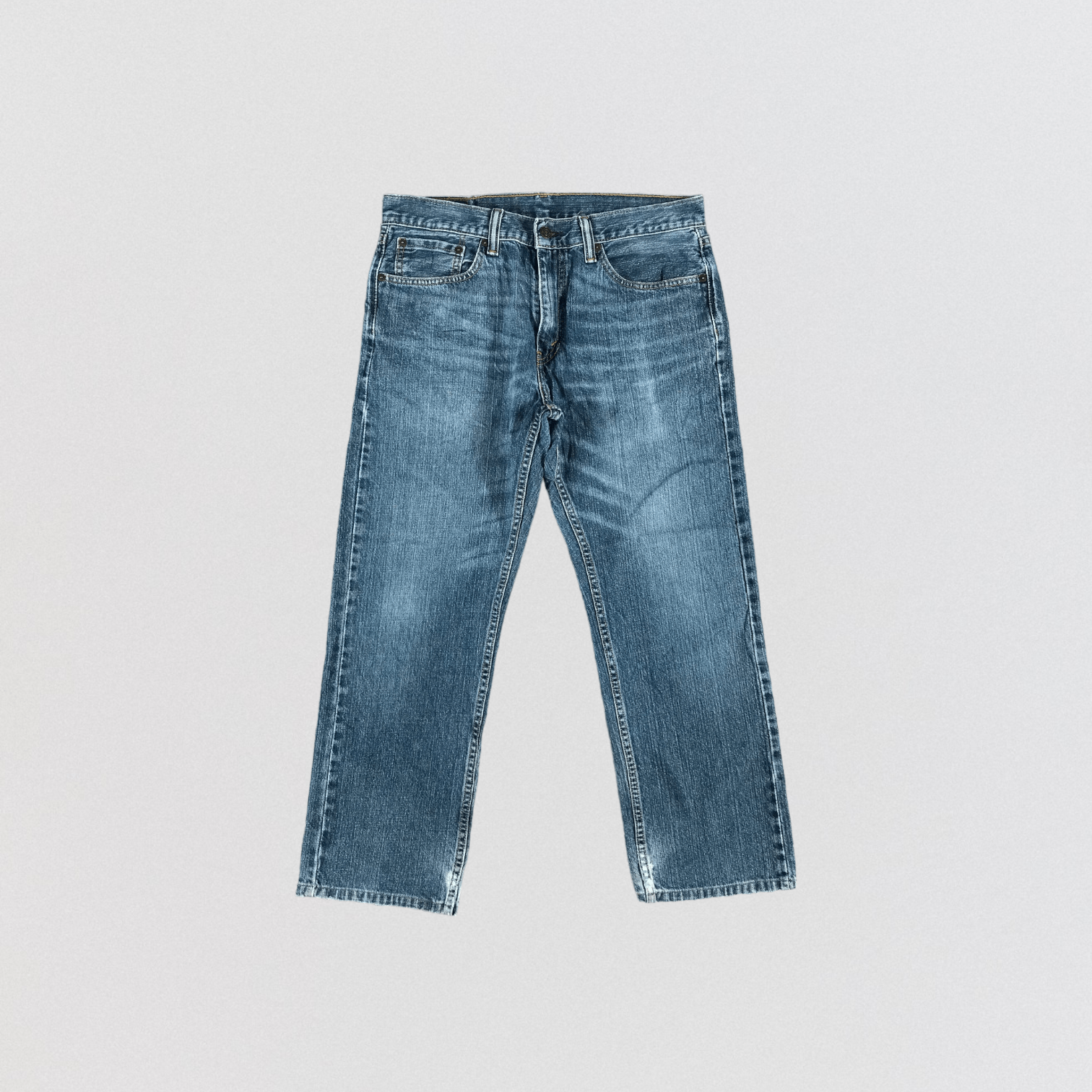 Levi's × Vintage Vintage Blue Wash Levis 505 Jeans-JM2904 Size US 33 - 1 Thumbnail