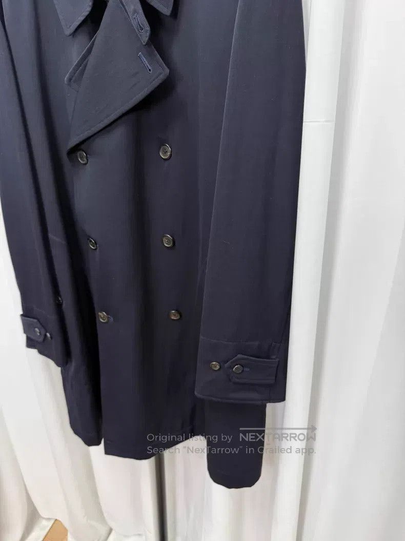 Other Yohji Yamamoto Wool NAVY double-breasted coat Size US M / EU 48-50 / 2 - 2 Thumbnail