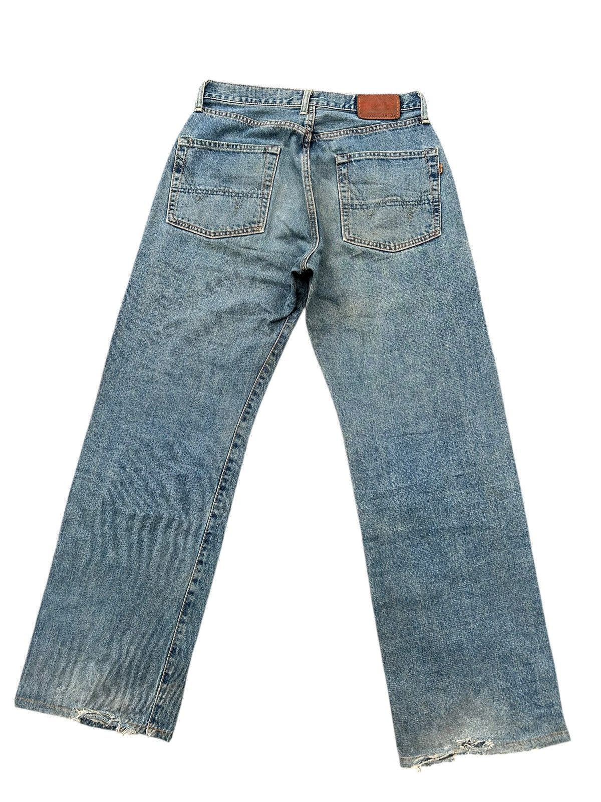 Japanese Brand × Kapital × Vintage Edwin Selvedge Baggy Distressed Vintage Denim Jeans Size US 30 / EU 46 - 7 Thumbnail