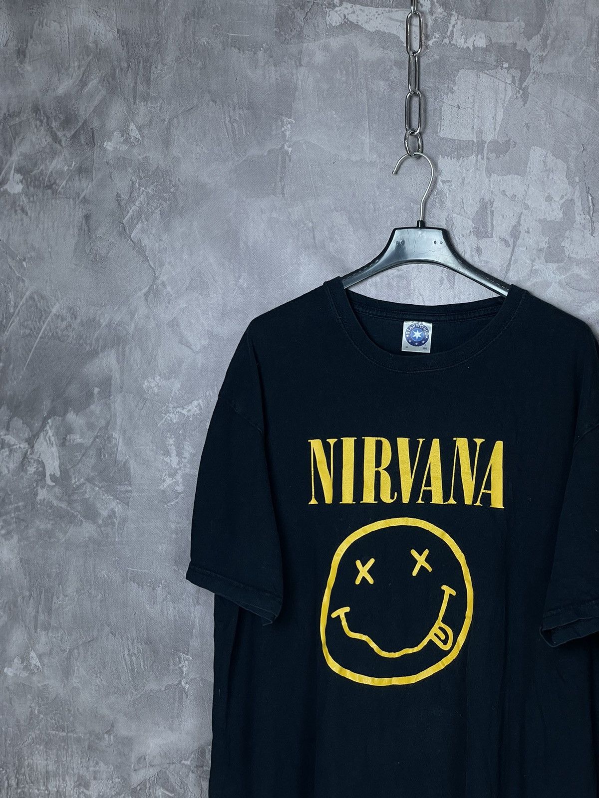 Band Tees × Vintage 90’s Vintage Nirvana Big Logo Y2K Rock T-Shirt Band Tee Size US XL / EU 56 / 4 - 3 Thumbnail