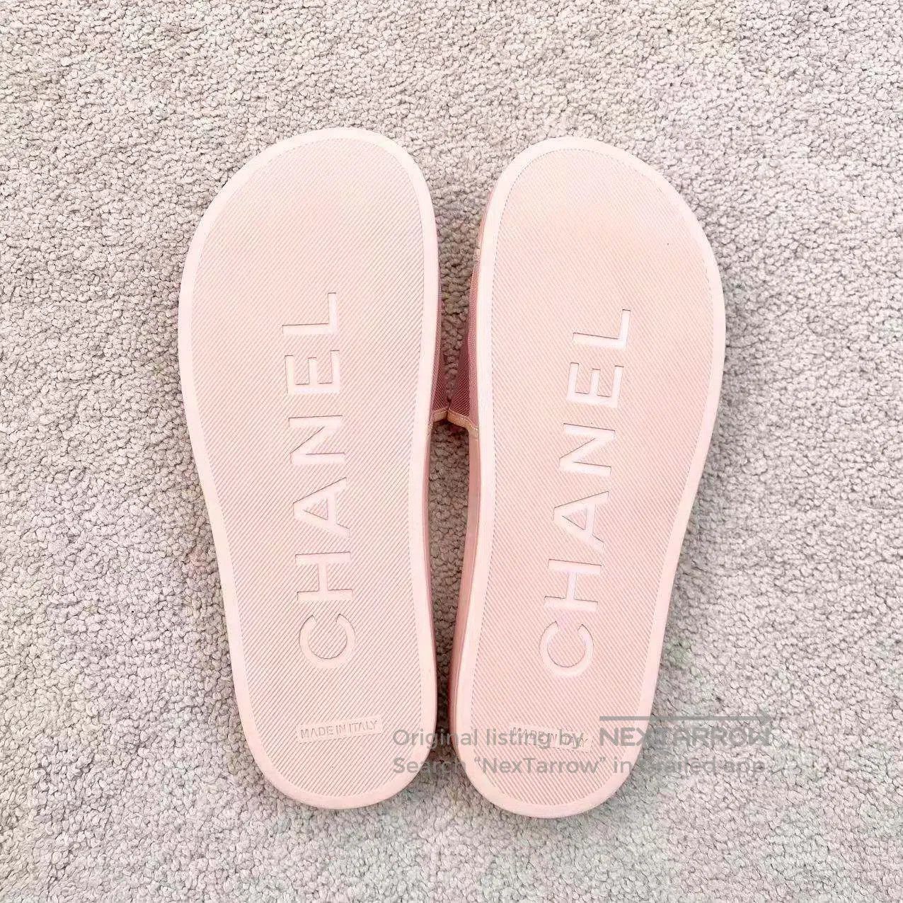 Chanel Chanel Mesh camellia three-dimensional petal slippers| Size US 5.5 / IT 35.5 - 6 Thumbnail