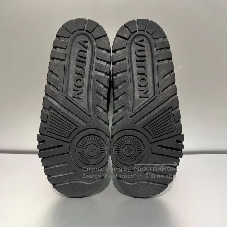 Louis Vuitton Louis Vuitton Trainer Black and White Fat Ding shoes Size US 9 / EU 42 - 4 Thumbnail