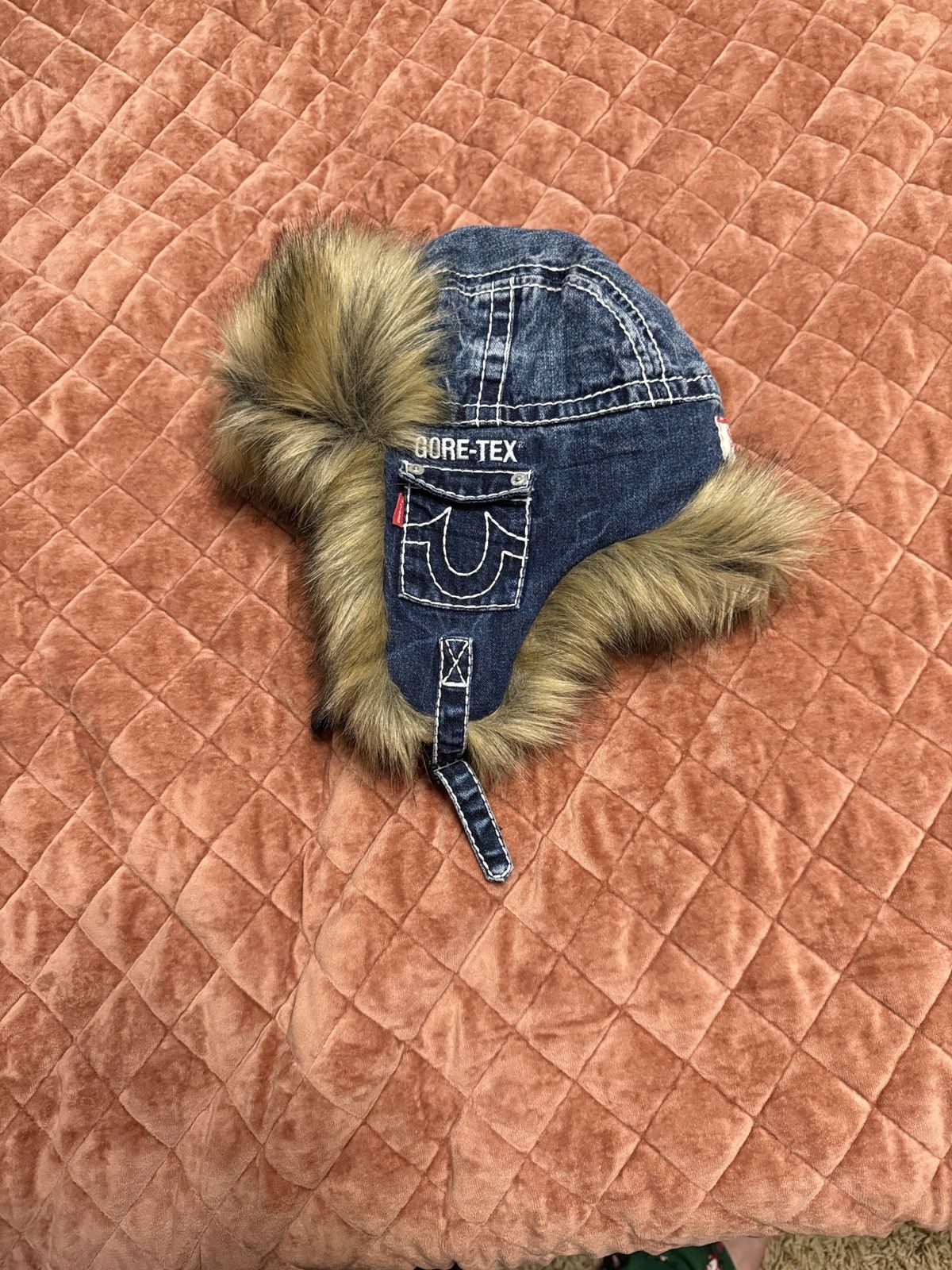 supreme true religion フライトキャップ Supreme シュプリーム ×True Religion Trooper Denim ゴアテック
