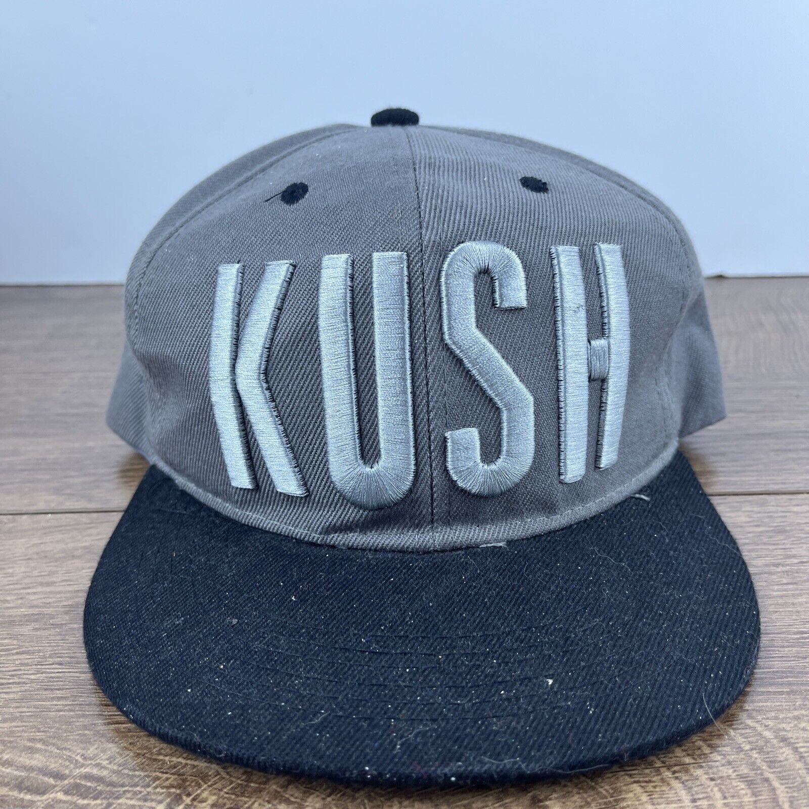 Other Kush Snapback Hat Kush Gray Adjustable Hat Adult Size Hat Gr Size ONE SIZE - 2 Thumbnail