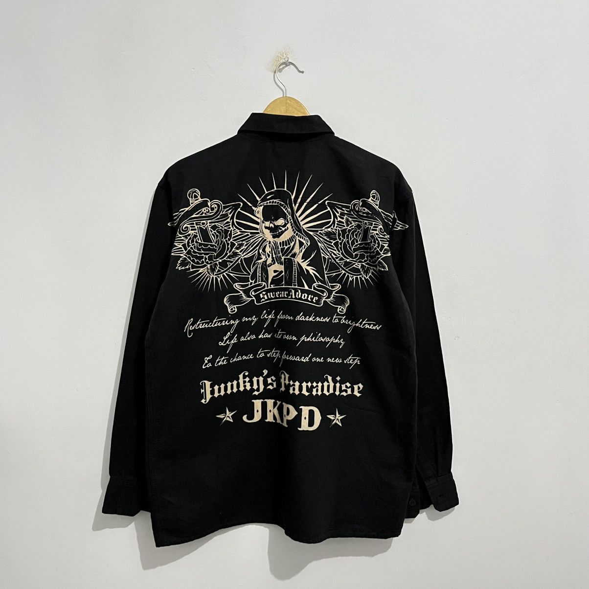 JKPD Junky’s Paradise Graphic Shirt - Black