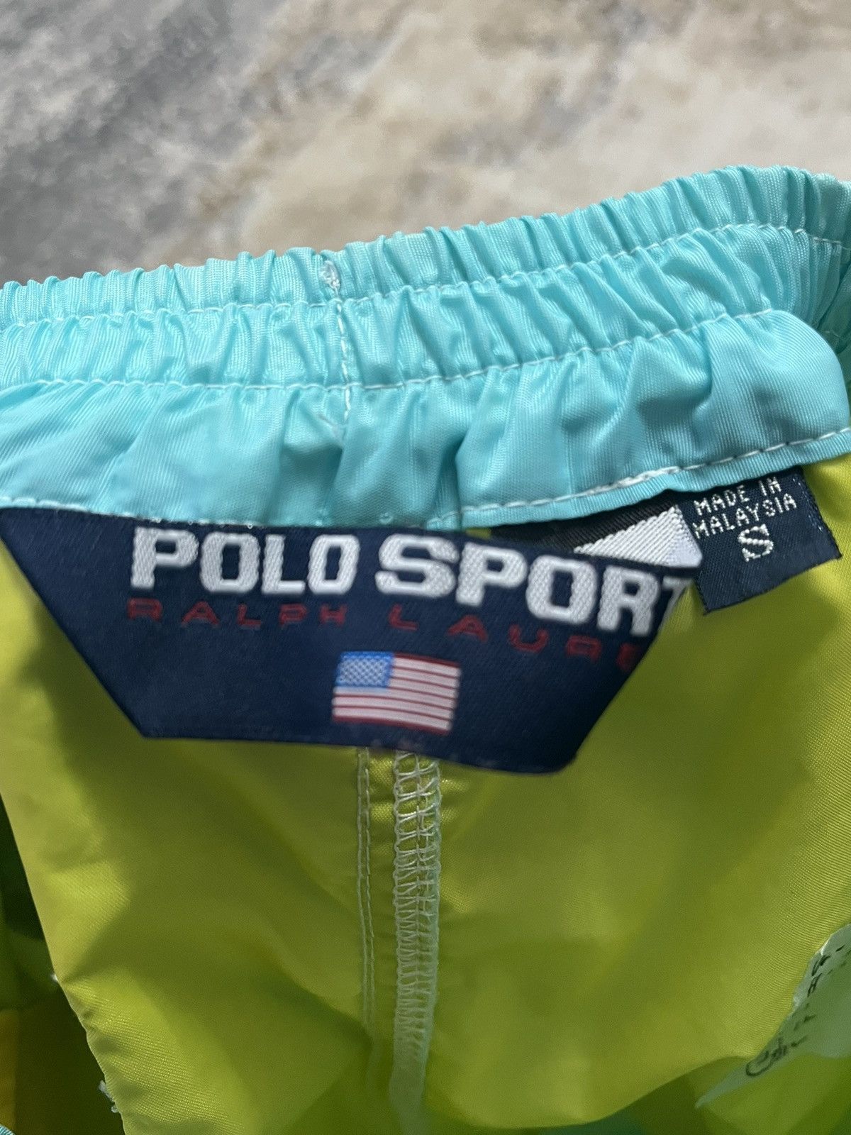 Polo Ralph Lauren × Vintage Polo Sport Ralph Lauren Nylon Linen 90’s Vintage Board Short Size US 30 / EU 46 - 7 Thumbnail