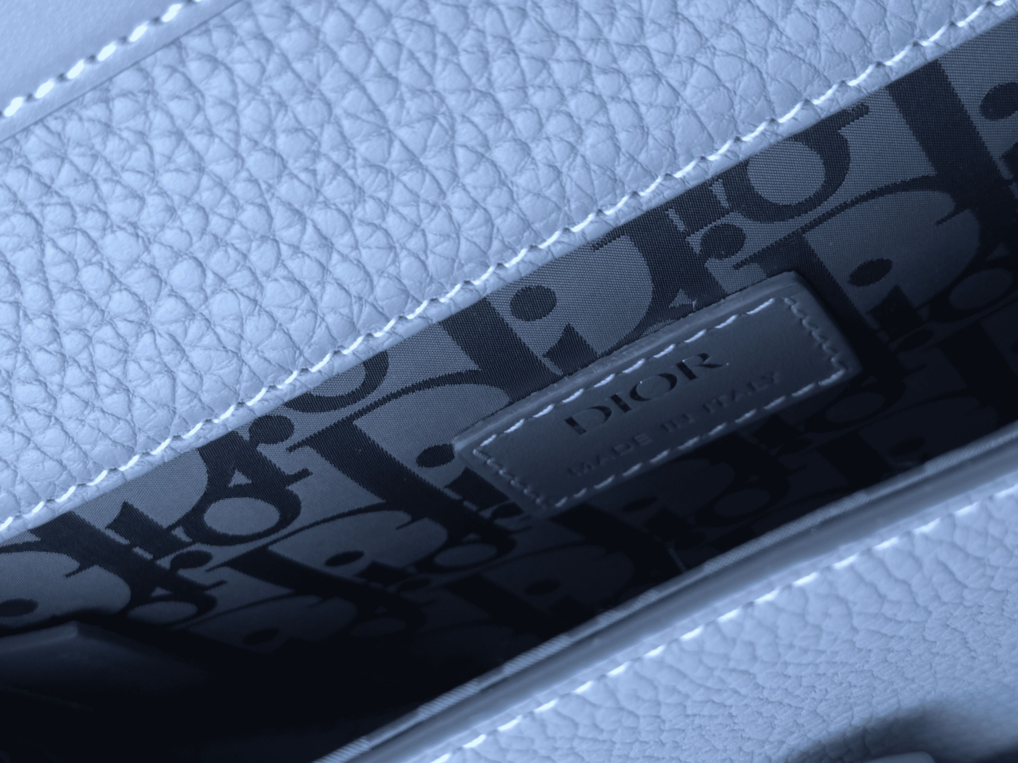 Dior Dior Mini Gallop Bag Calf Gray Size ONE SIZE - 5 Thumbnail