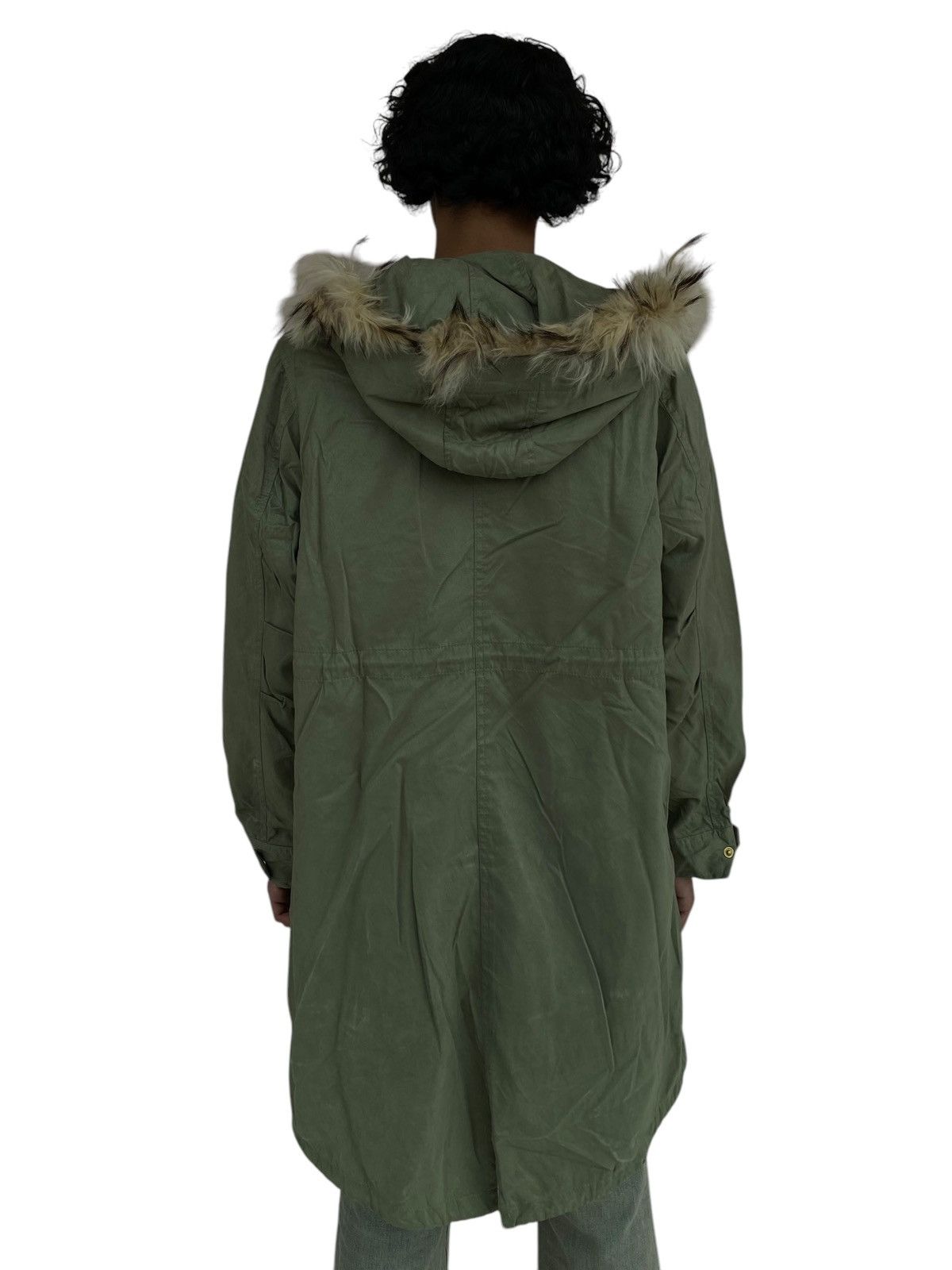 Japanese Brand 2000s Index - Fur Raccoon Hoodie Cargo Jacket Size US L / EU 52-54 / 3 - 3 Thumbnail
