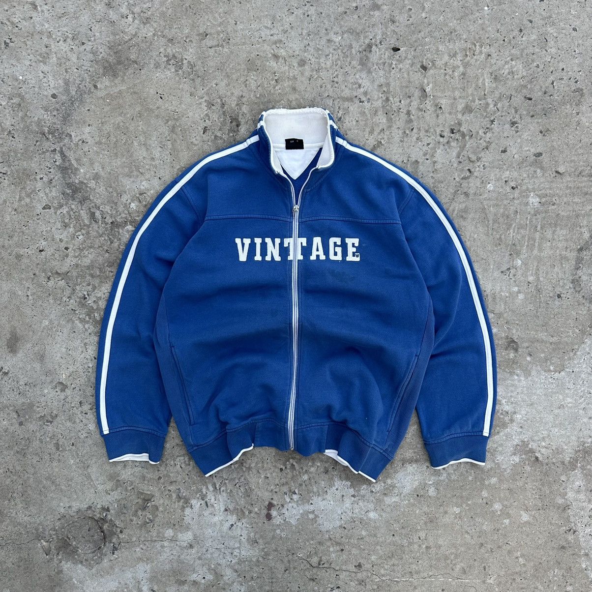 Grunt Style Vintage Japanese Style Zip Bomber Vintage Logo Size L Y2K Size US L / EU 52-54 / 3 - 1 Thumbnail