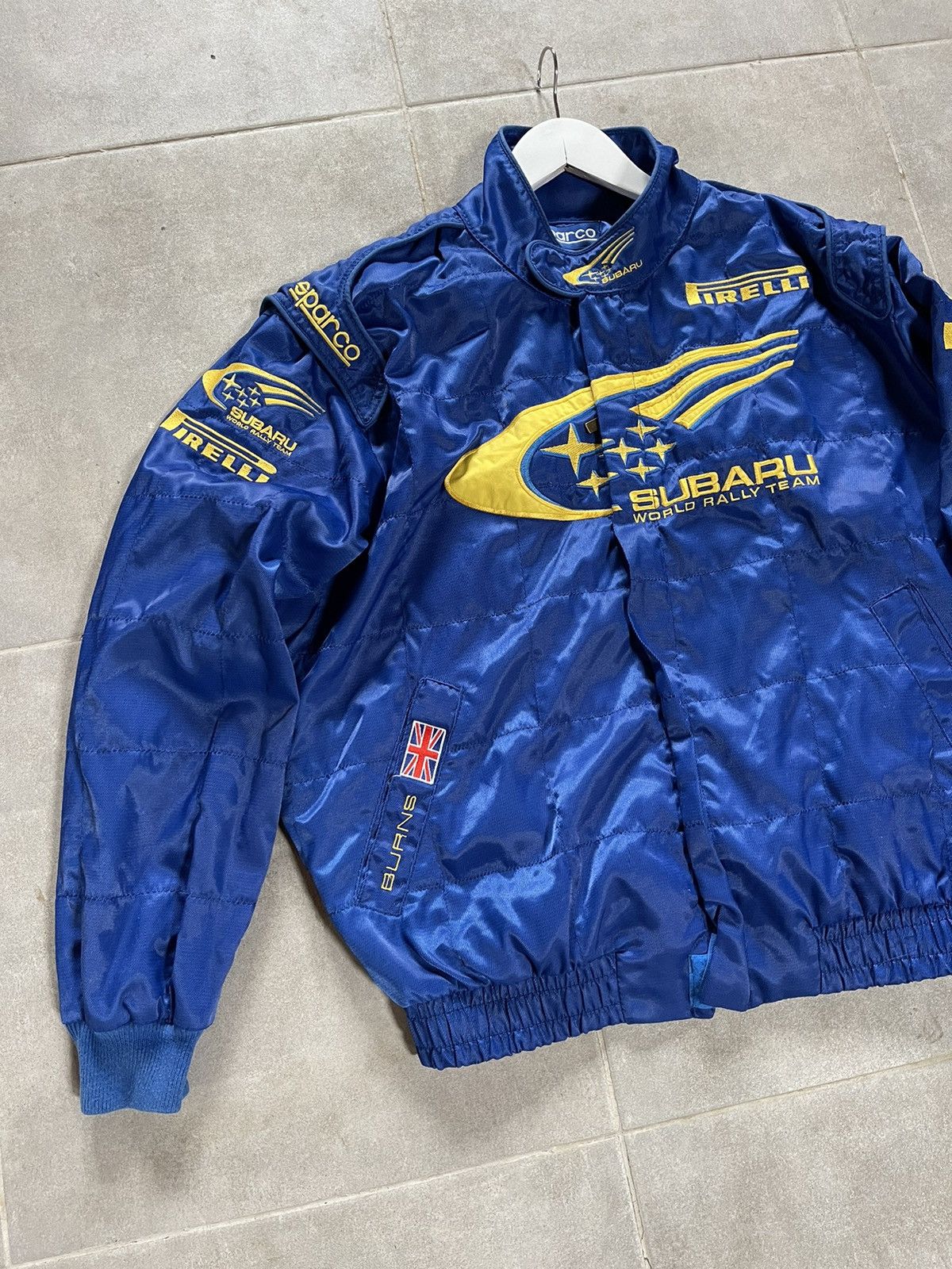 Japanese Brand 90’s Subaru Sparco world rally team england vintage jacket Size US M / EU 48-50 / 2 - 3 Thumbnail