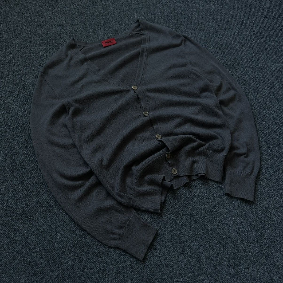 Hugo Boss Luxury Knit Cardigan Hugo Boss Size S Y2K 00s USA Old Money Size US S / EU 44-46 / 1 - 2 Thumbnail