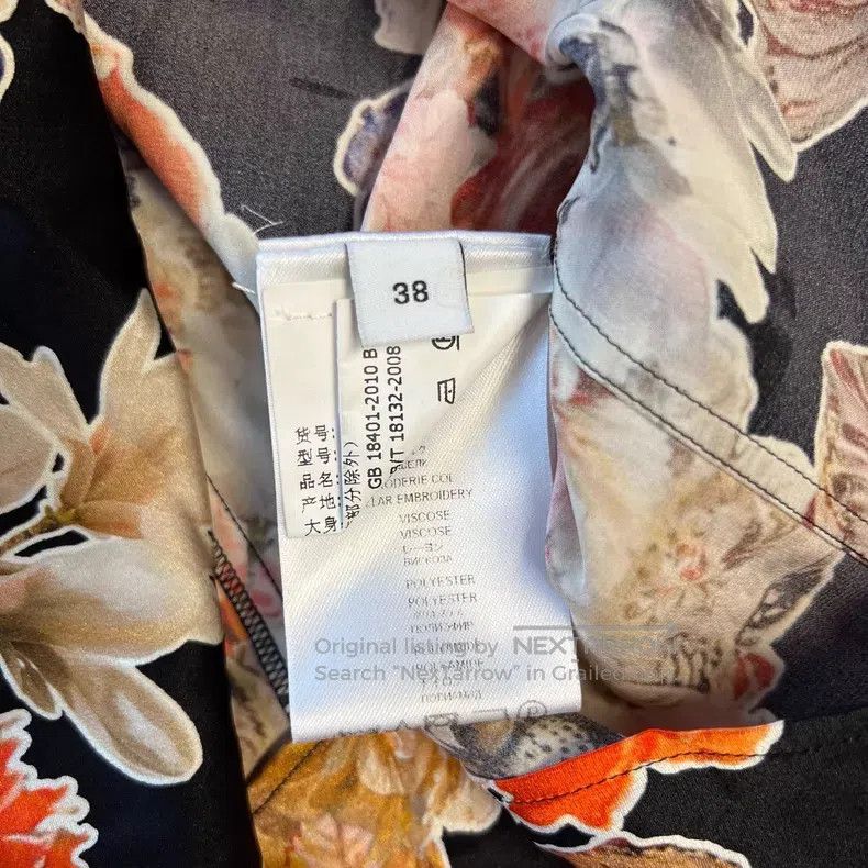 Givenchy Givenchy Silk floral butterfly blouse Size XS / US 0-2 / IT 36-38 - 7 Thumbnail