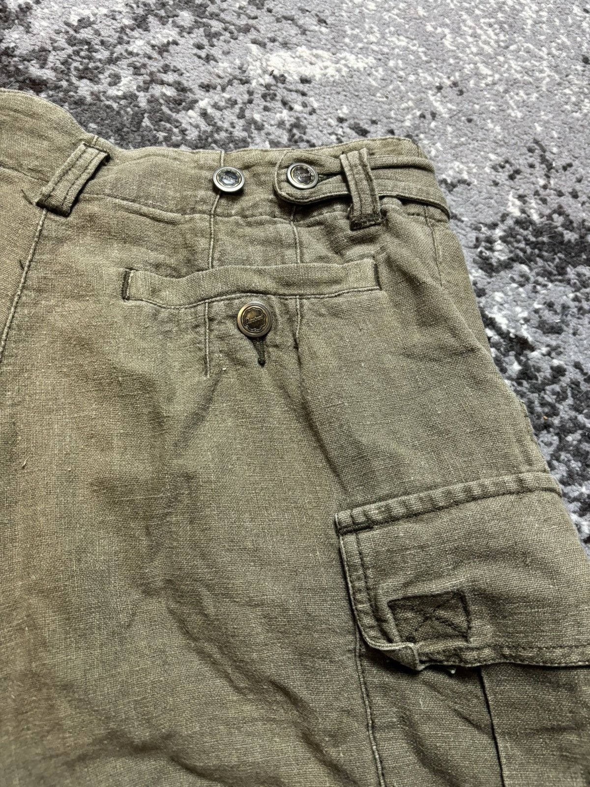 Vintage Vintage outdoor cargo olive Department shorts Size 26" / US 2 / IT 38 - 8 Thumbnail