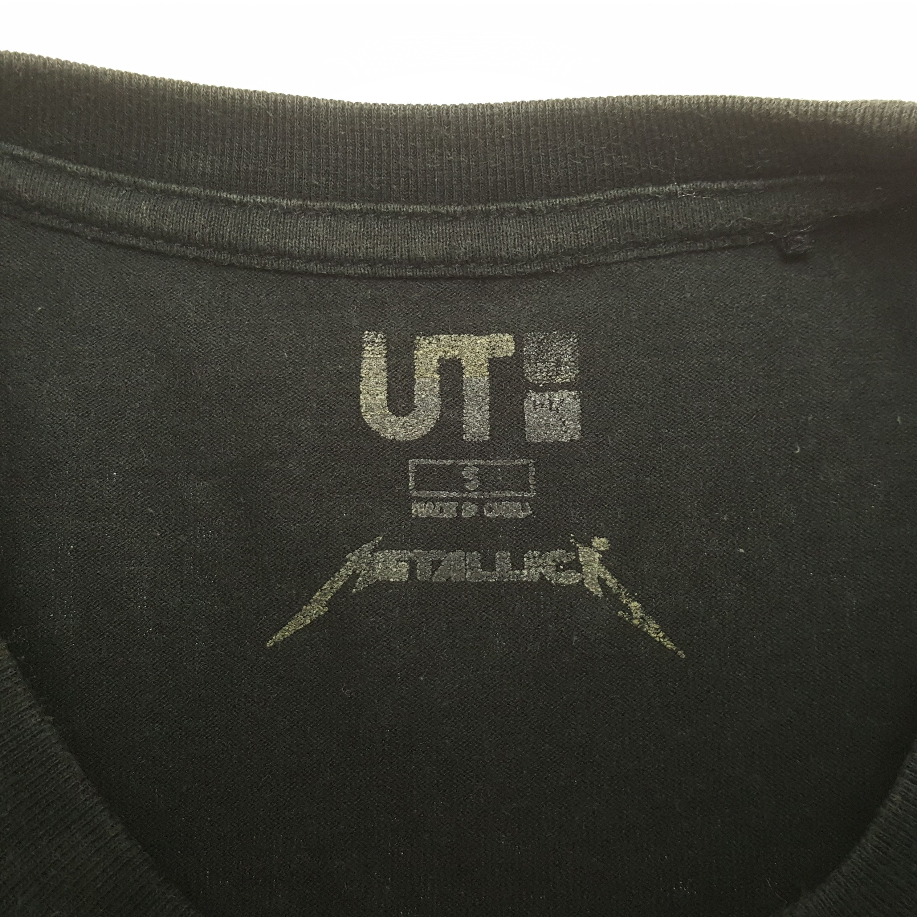 Band Tees Metallica Rock Band Uniqlo Tshirt RR29 Size US M / EU 48-50 / 2 - 5 Thumbnail