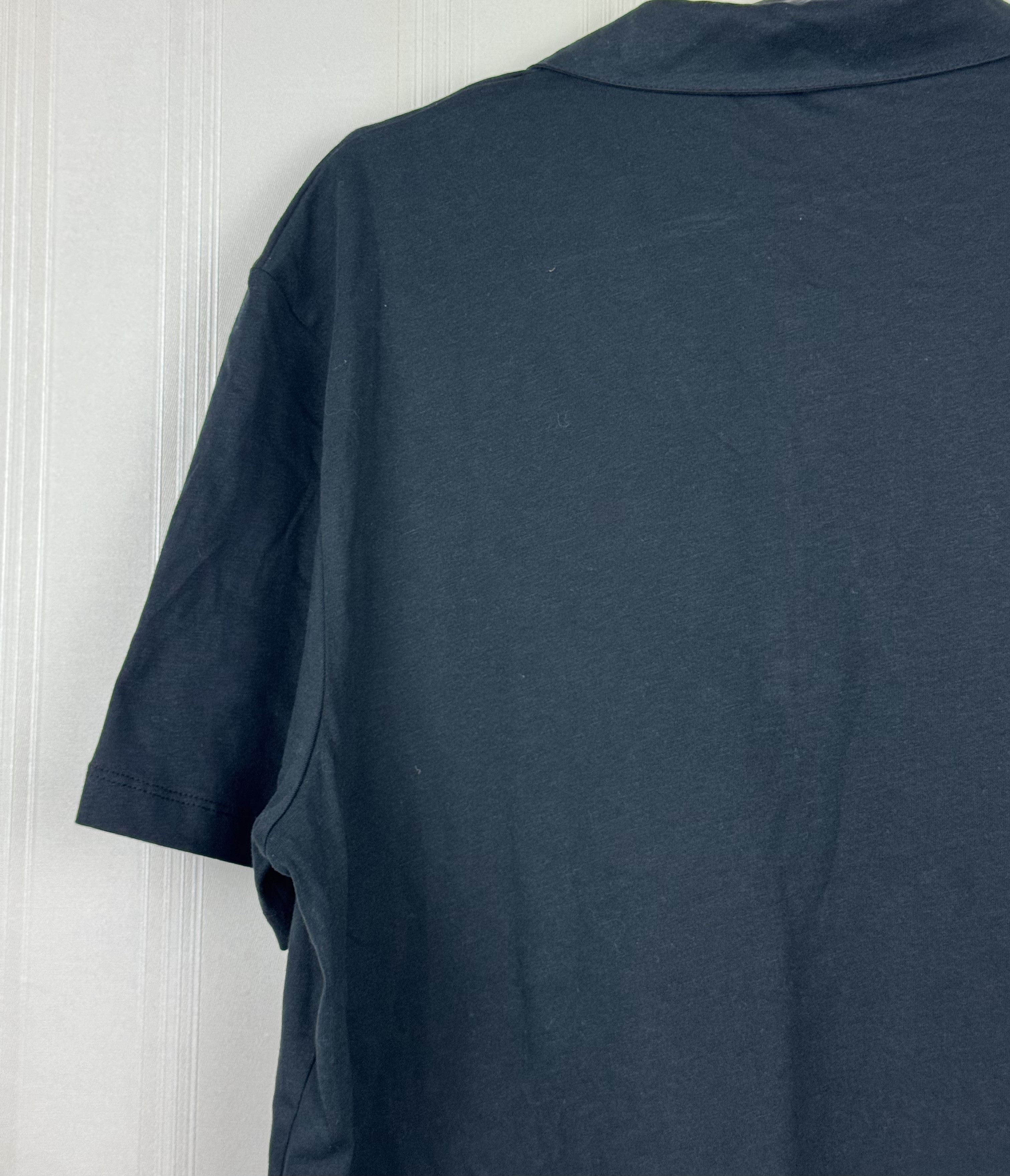 Allsaints AllSaints Black Logo Polo Size L 100% Cotton Size US L / EU 52-54 / 3 - 8 Thumbnail