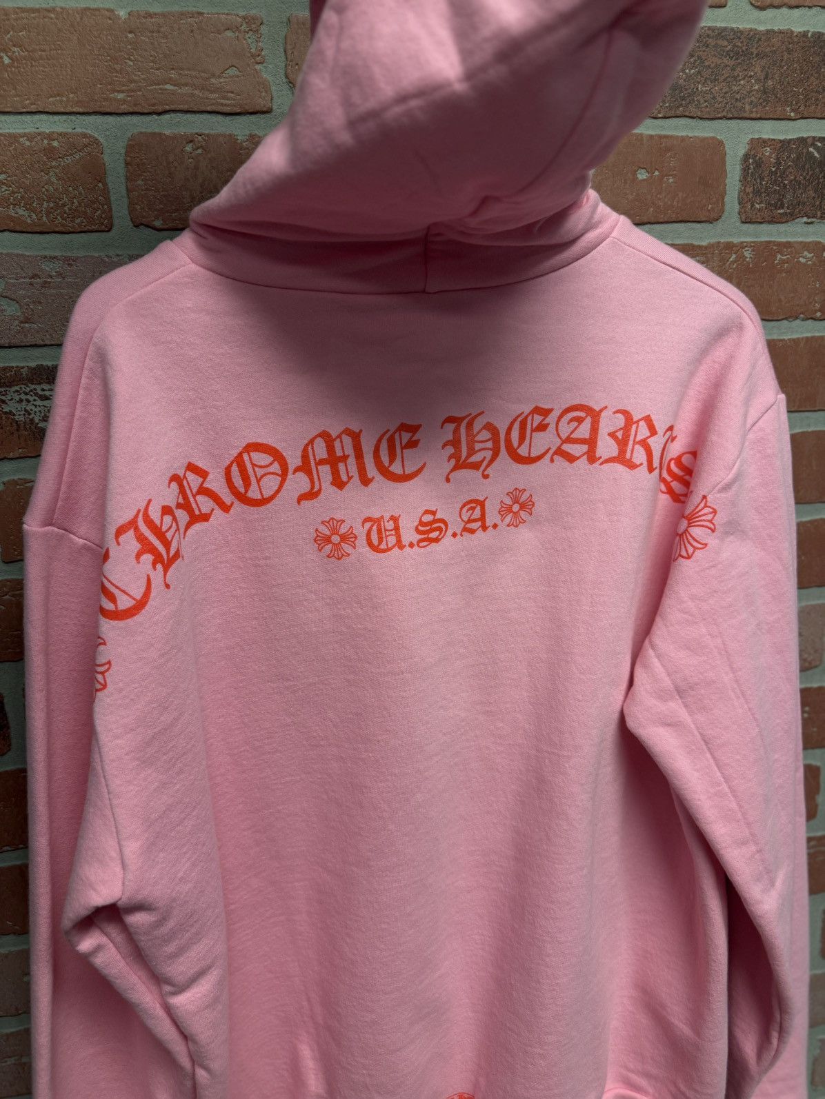 Chrome Hearts Chrome Hearts Pink Pullover Hoodie Size Small Web Exlusive Size US S / EU 44-46 / 1 - 12 Thumbnail