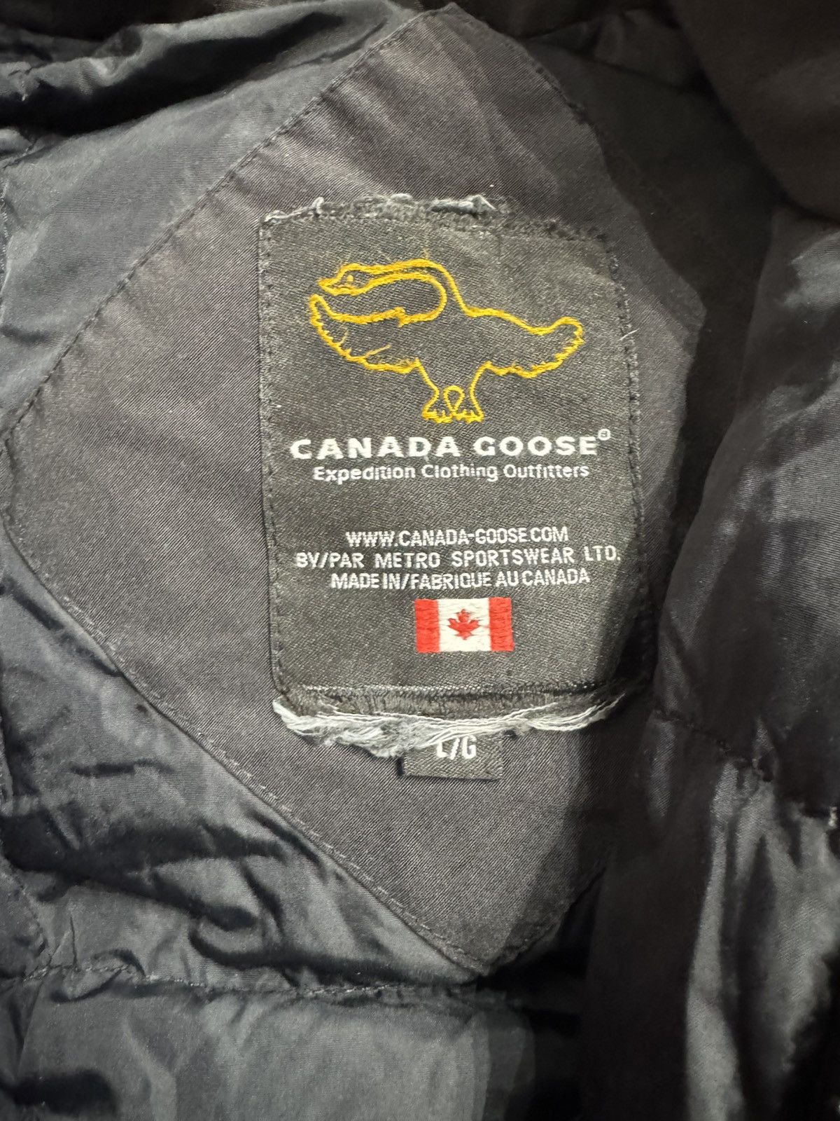 Canada Goose Vintage Canada Goose Jacket Style 6528mr Size US L / EU 52-54 / 3 - 5 Thumbnail