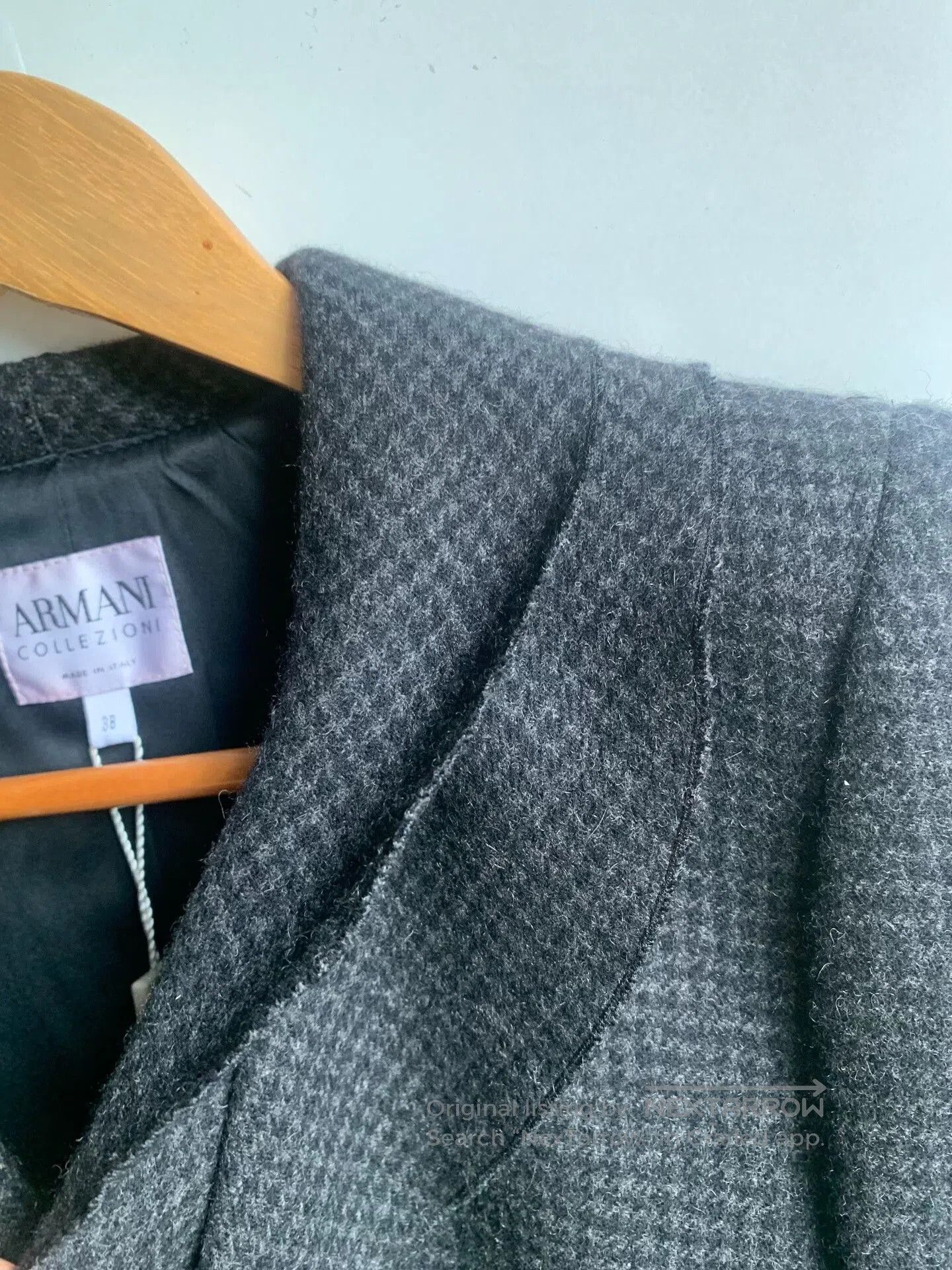 Armani Collezioni Armani Collezioni Wool Coat. Size S / US 4 / IT 40 - 5 Thumbnail
