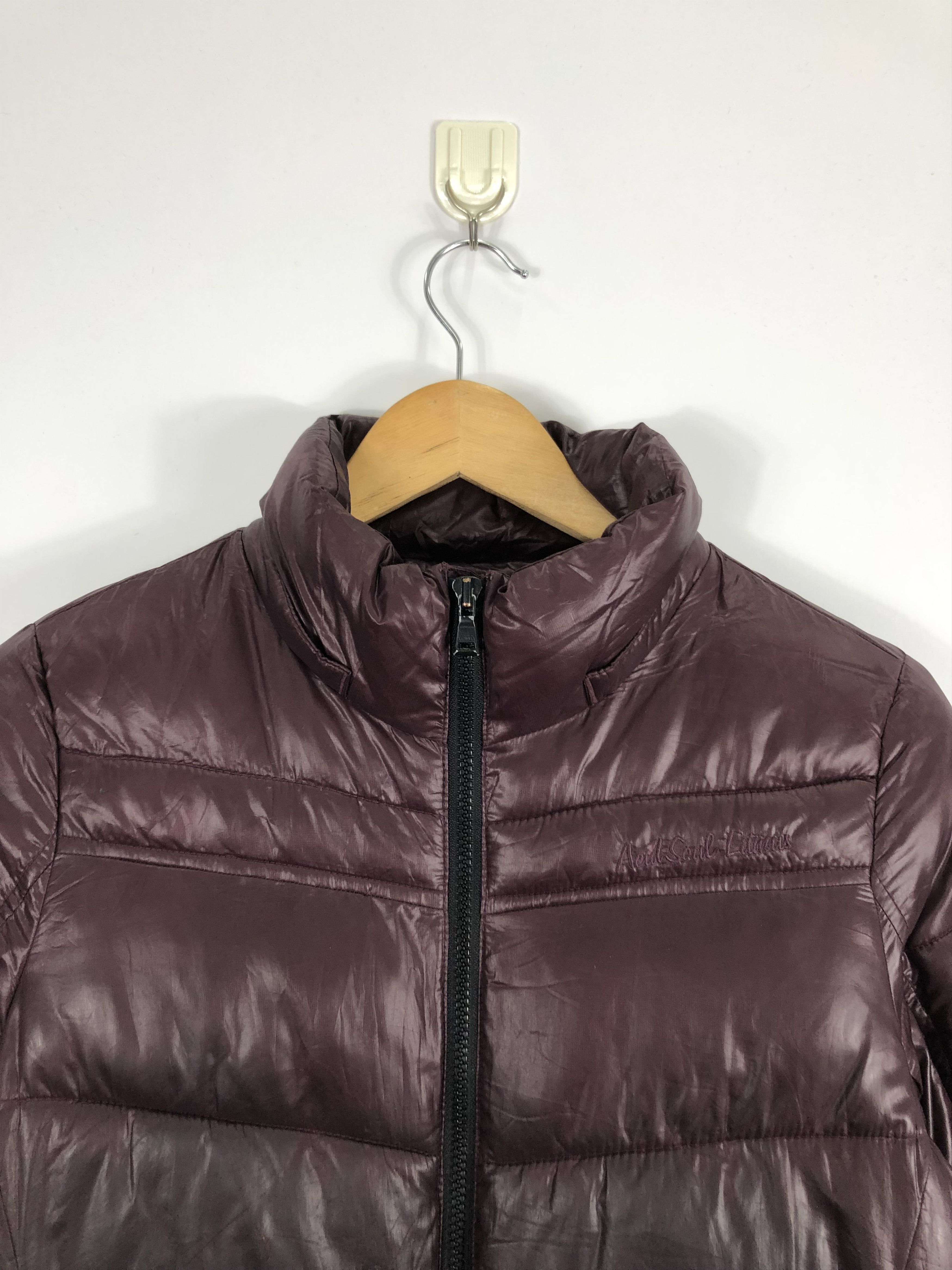 Vintage Vintage Japanese Brand Puffer Jacket Purple J0615 Size US M / EU 48-50 / 2 - 2 Thumbnail