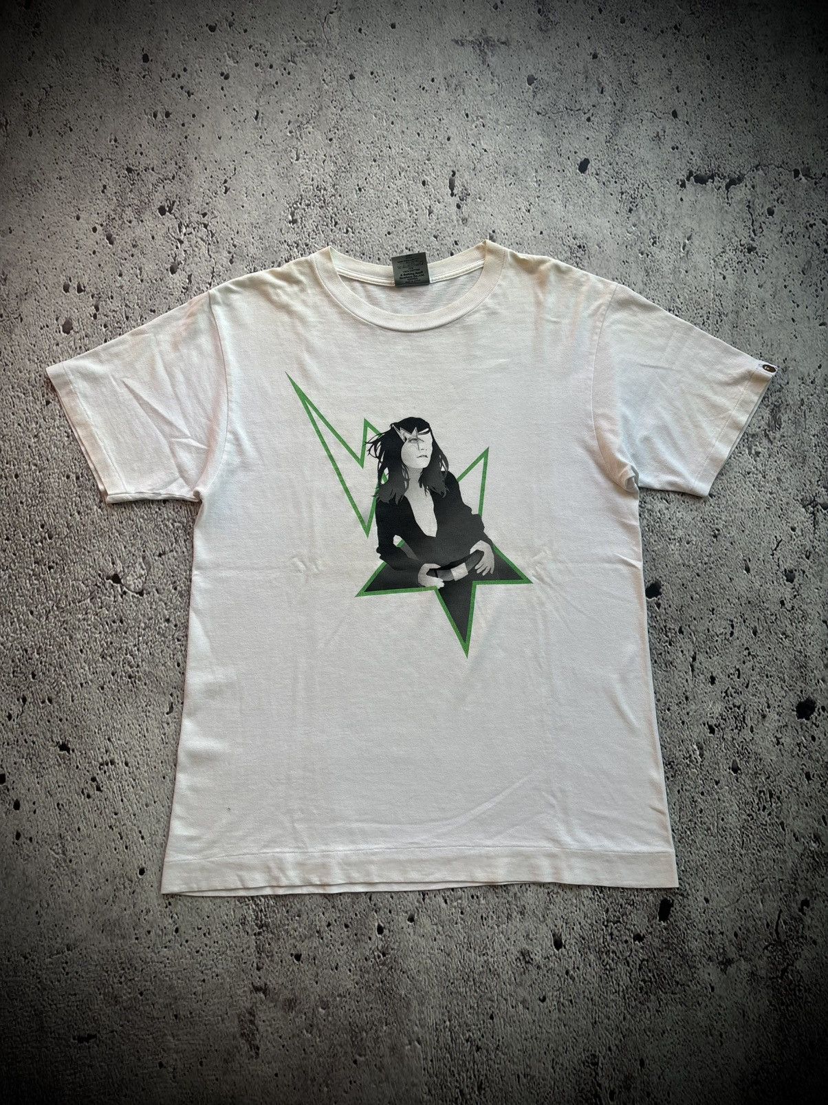 Bape Vintage Bape Girl sta Logo Tshirt Size US M / EU 48-50 / 2 - 1 Thumbnail