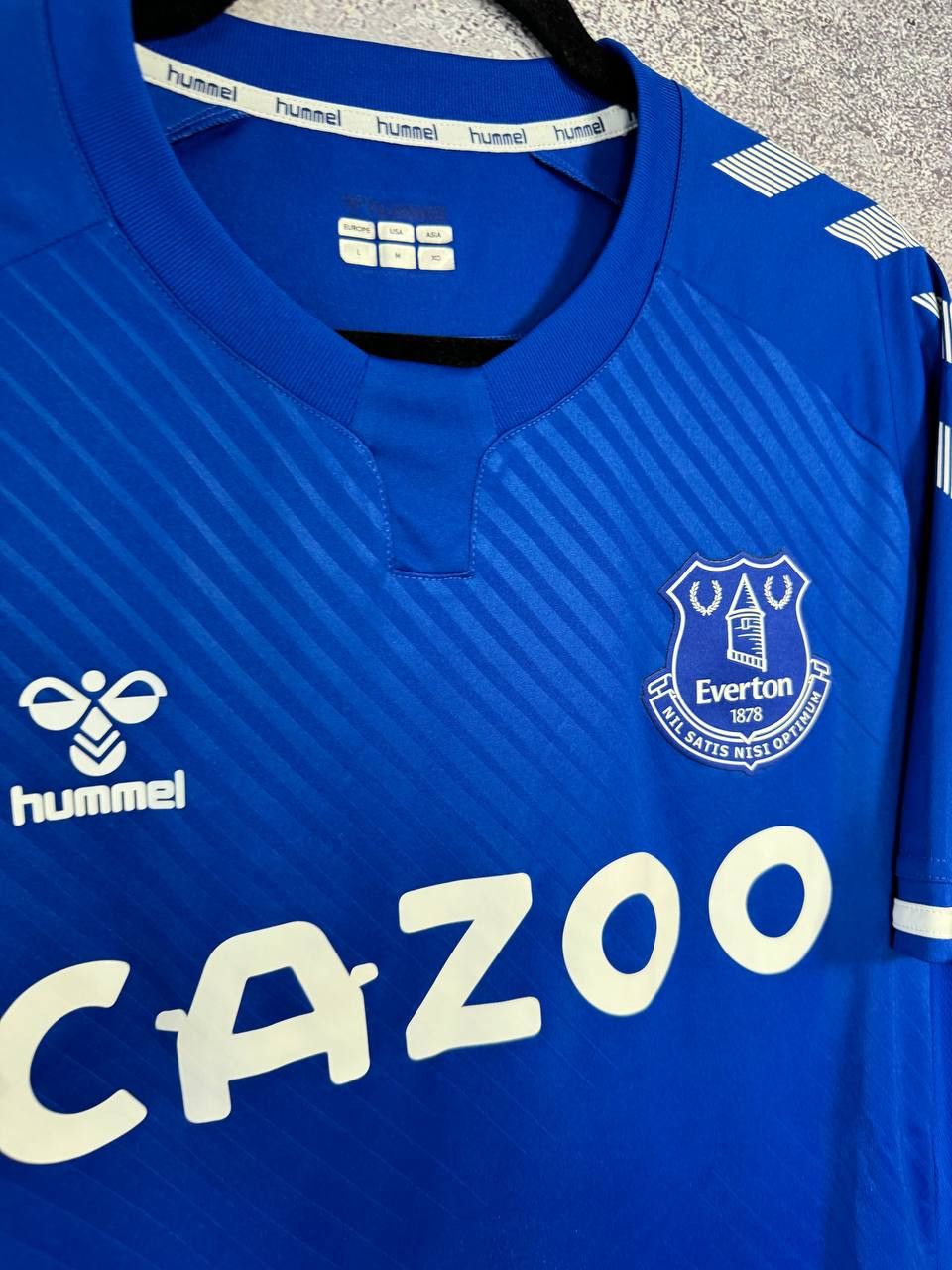 Hummel × Vintage Vintage Everton 2020/21 Hummel Soccer Jersey Medium Size US M / EU 48-50 / 2 - 6 Thumbnail