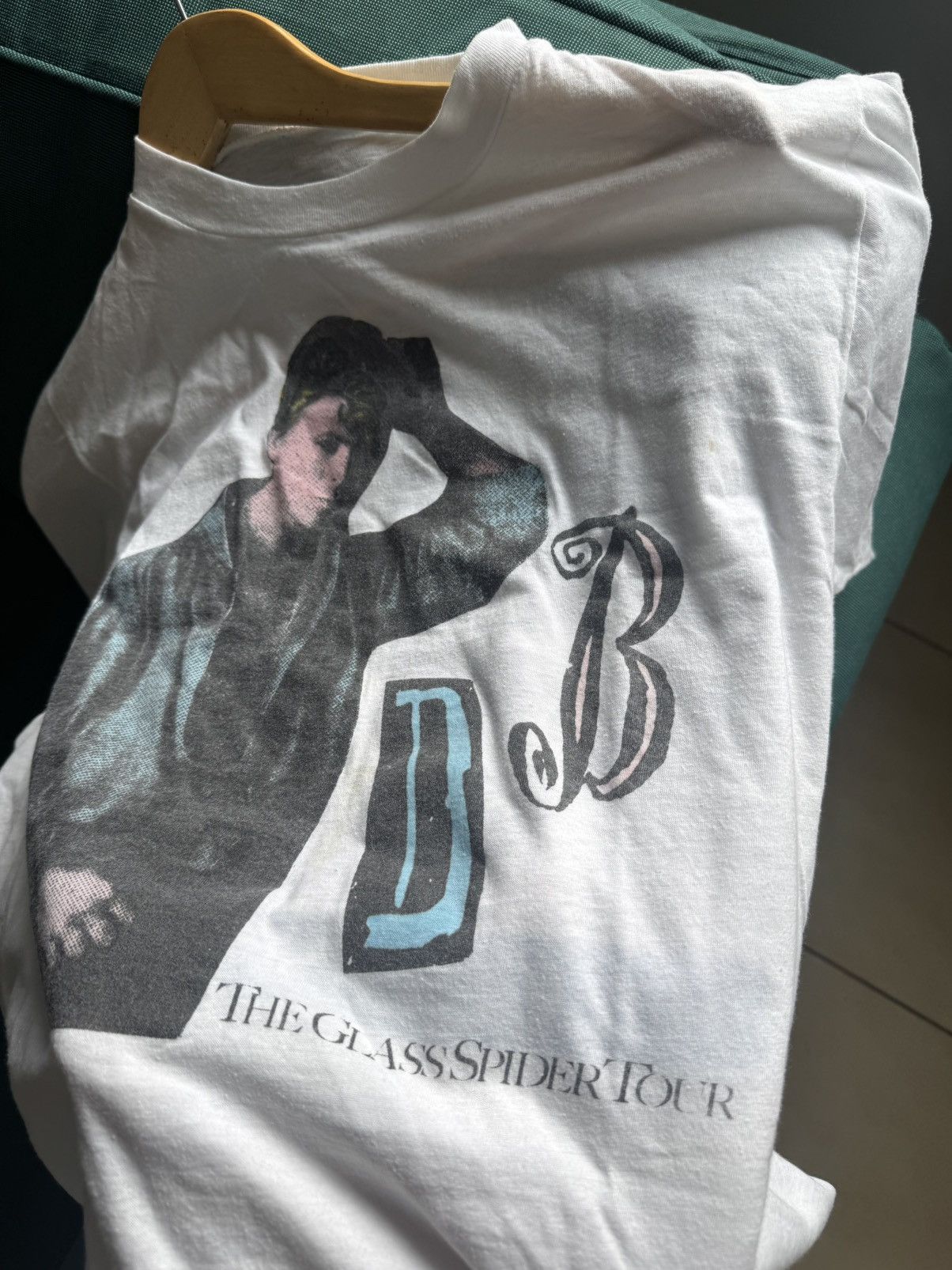 Vintage 1987 David Bowie The Glass Spider Tour Tee Archive