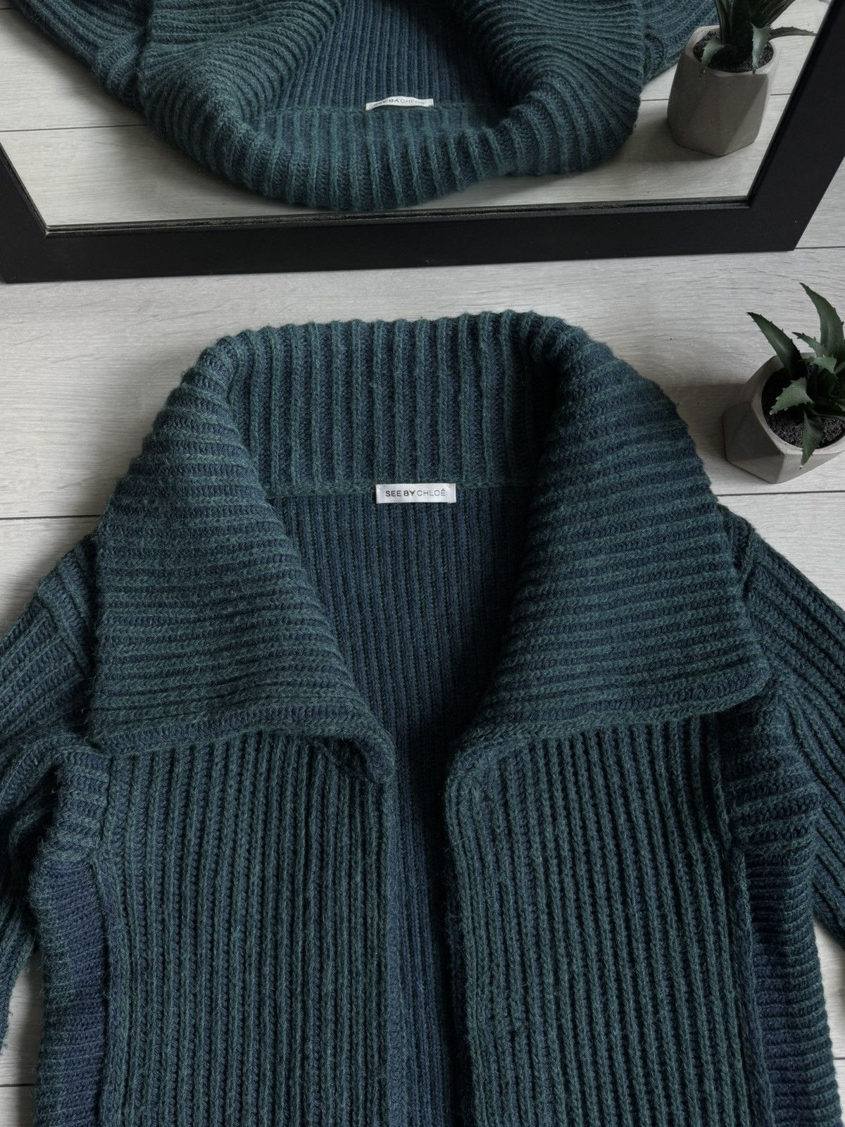 See by Chloe See By Chloe Knitted Cardigan Sweater Size M / US 6-8 / IT 42-44 - 4 Thumbnail