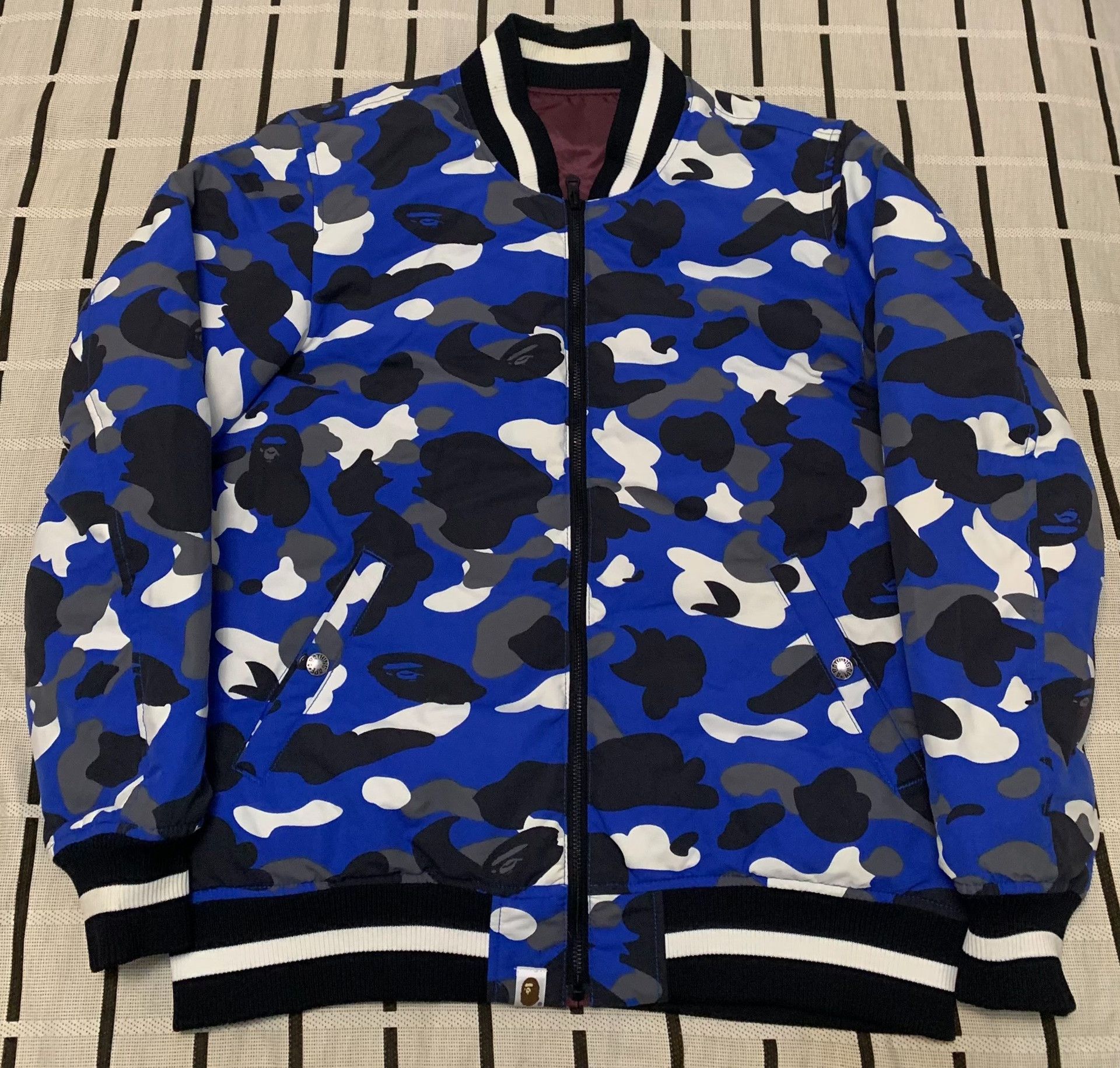Bape Bape Wool Camo Heavy Coat L Men Size US L / EU 52-54 / 3 - 1 Thumbnail